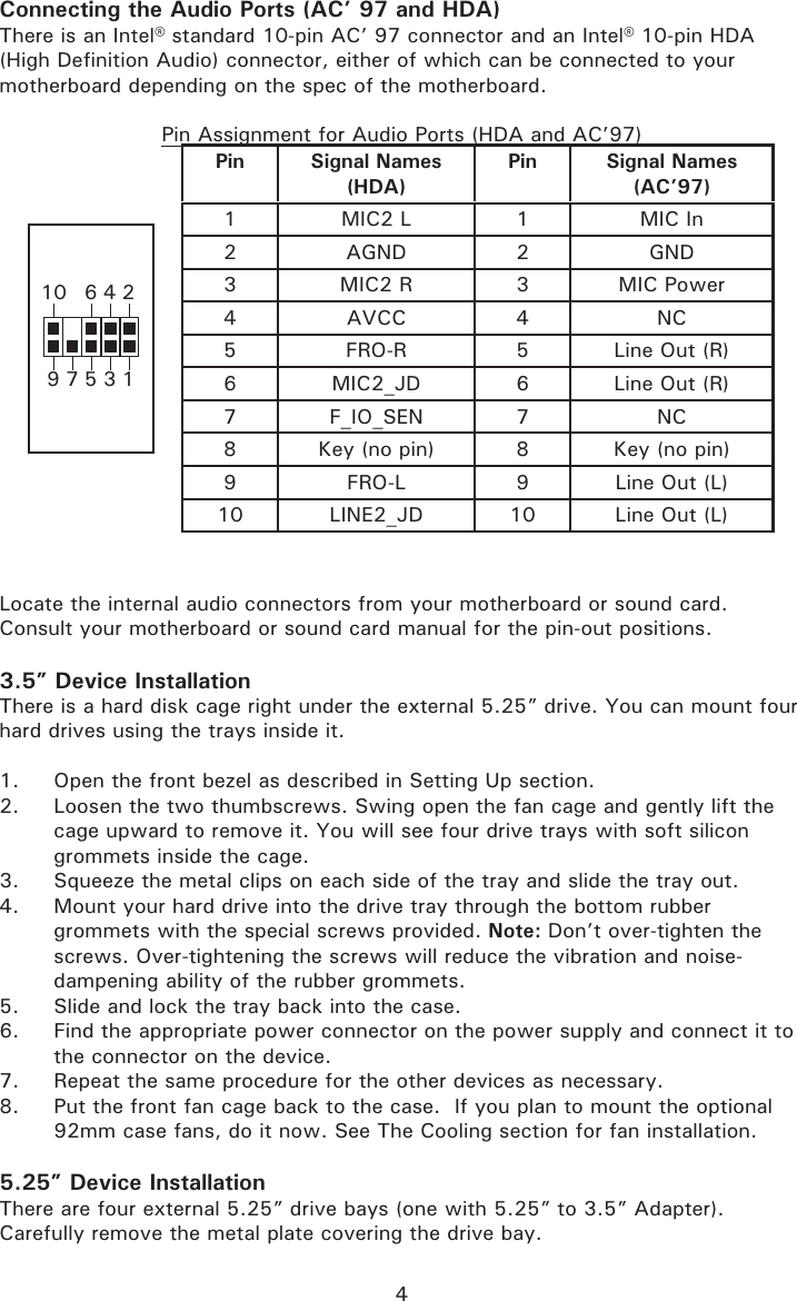 Page 5 of 8 - Antec Antec-Titan-550-Users-Manual- Atlas_revised Manual Antec-titan-550-users-manual