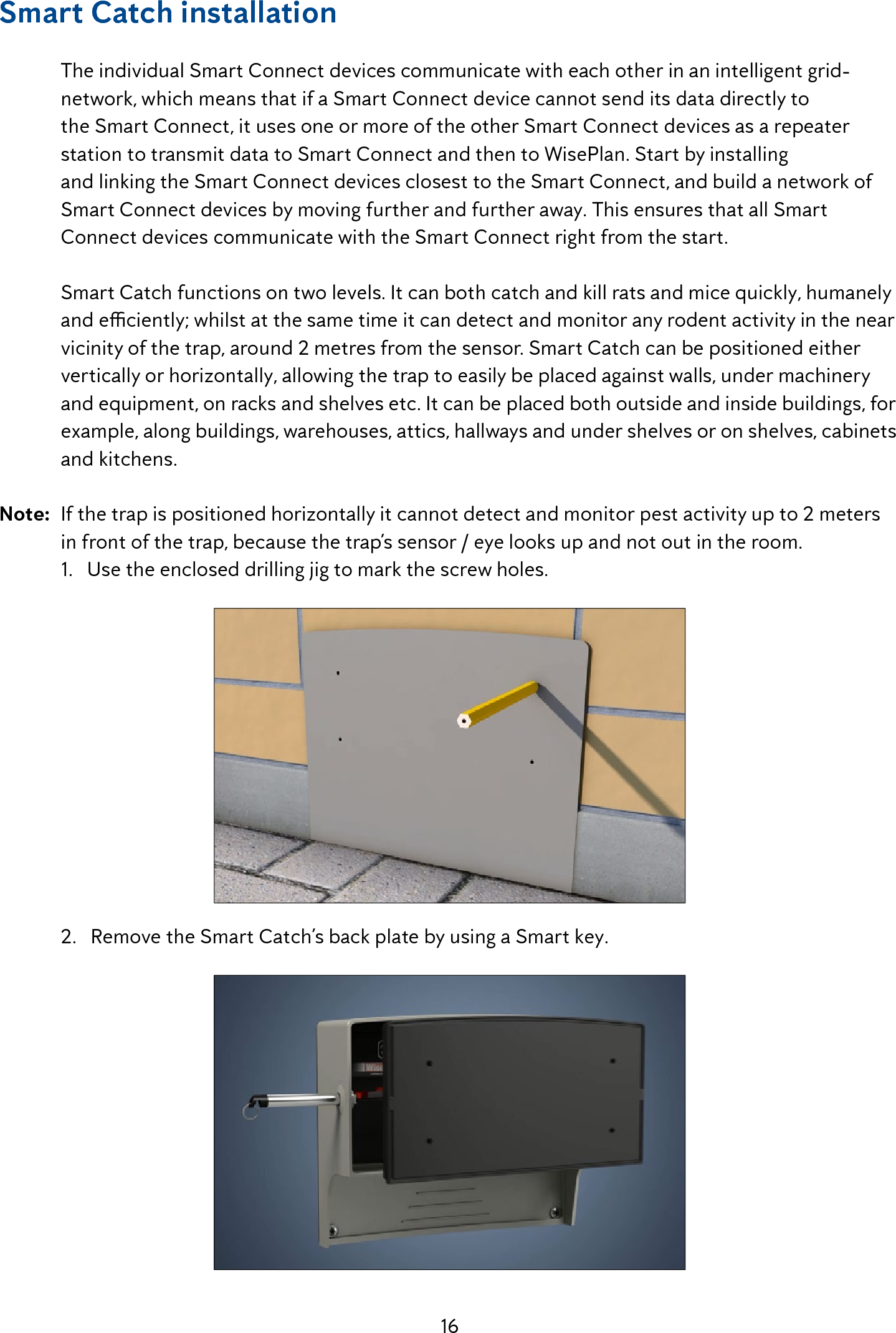 Page 16 of Anticimex Innovation Center A S 300201 Rodent surveillance and trap system User Manual user man op instructions