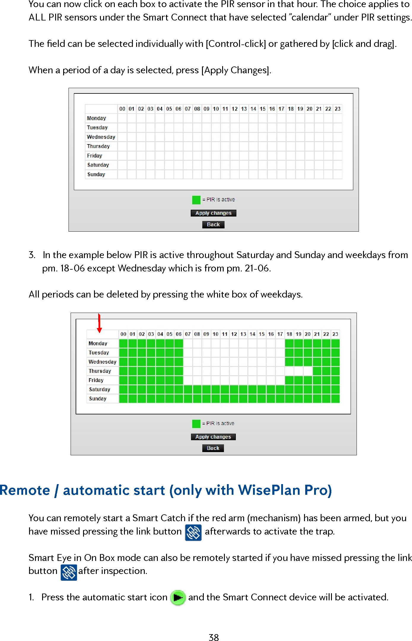 Page 38 of Anticimex Innovation Center A S 300201 Rodent surveillance and trap system User Manual user man op instructions