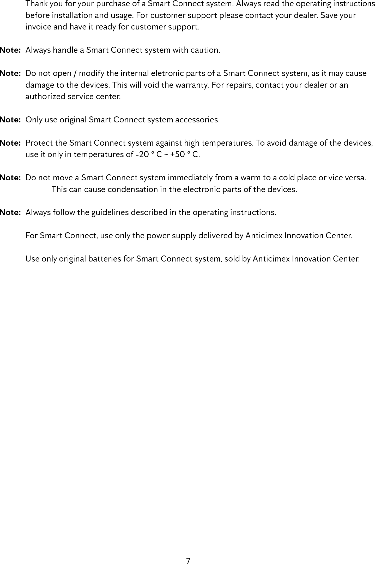 Page 7 of Anticimex Innovation Center A S 300201 Rodent surveillance and trap system User Manual user man op instructions