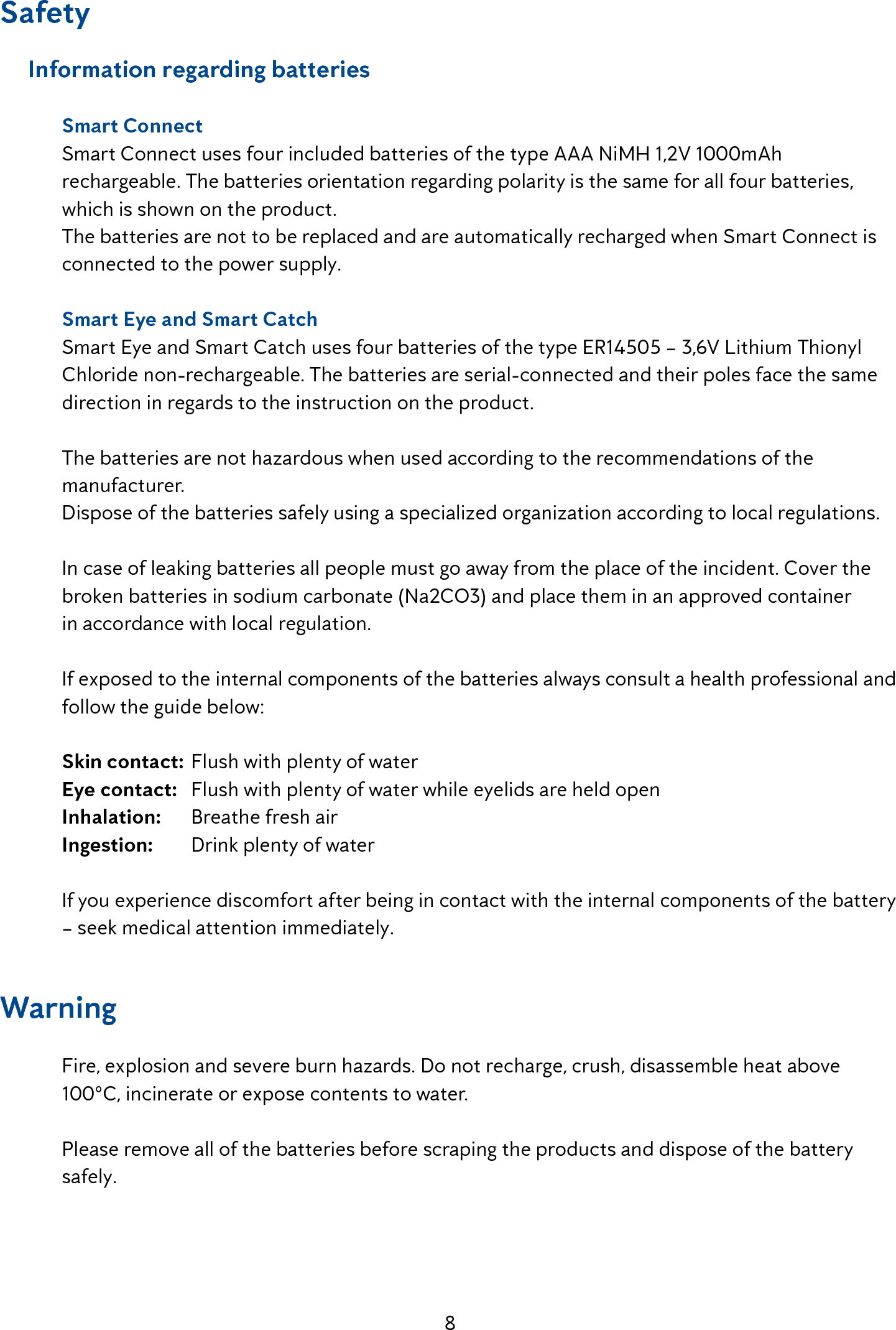 Page 8 of Anticimex Innovation Center A S 300201 Rodent surveillance and trap system User Manual user man op instructions