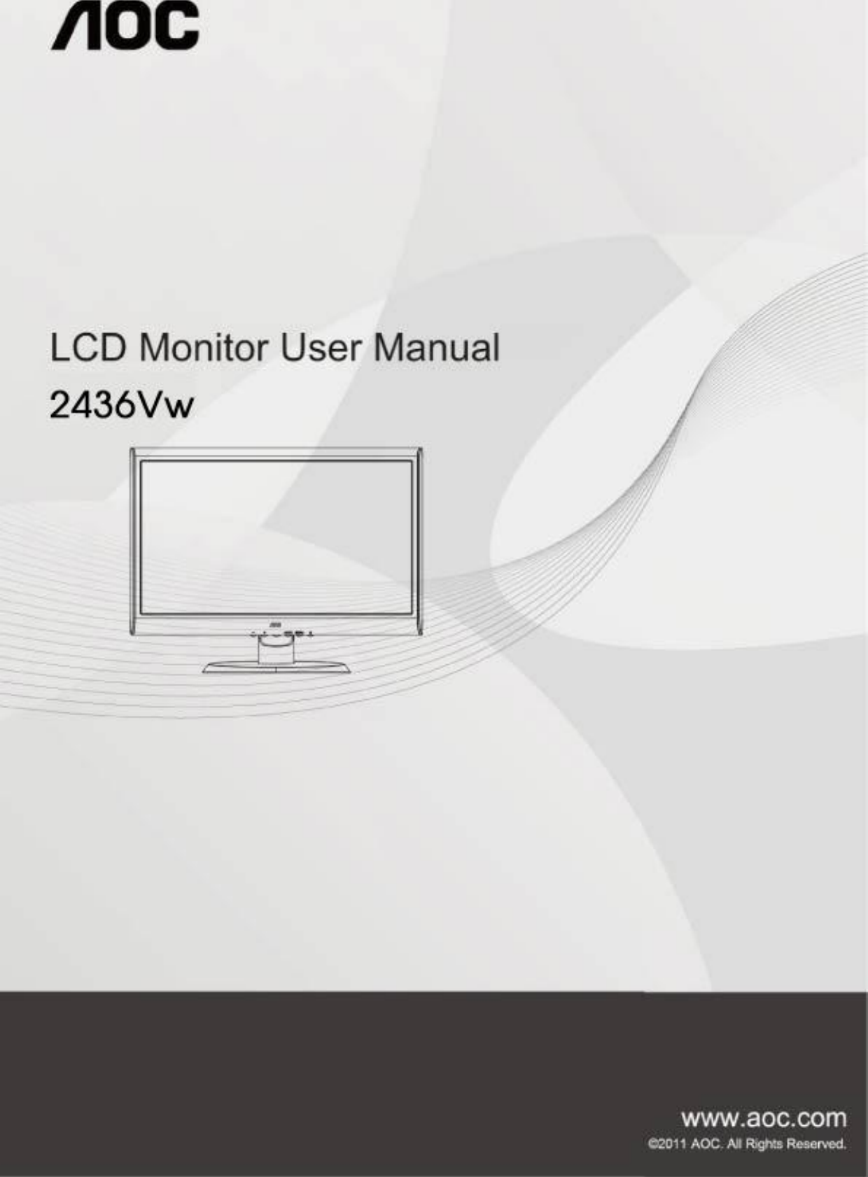 Aoc 2436v Owner S Manual