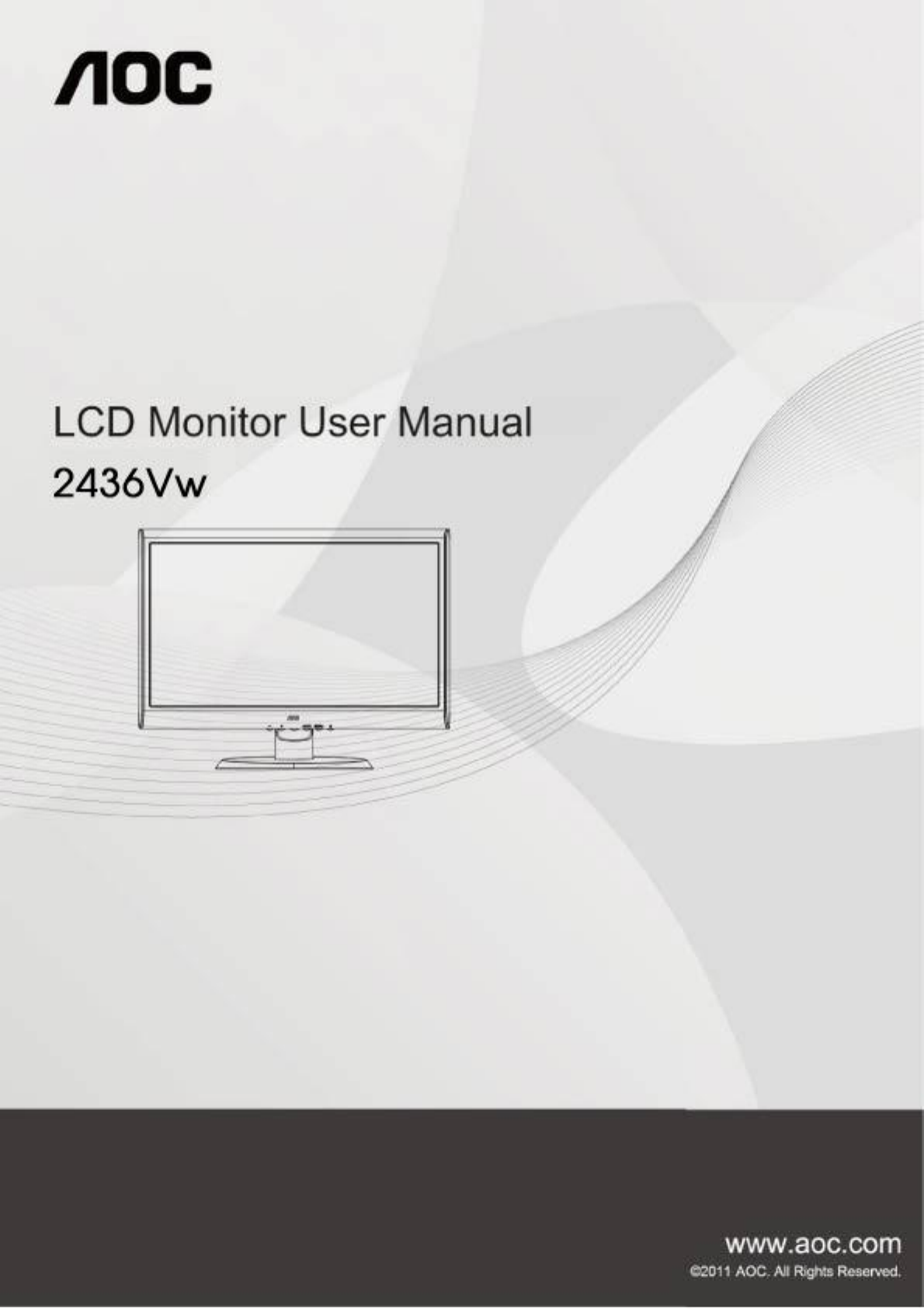Aoc 2436V Owner S Manual