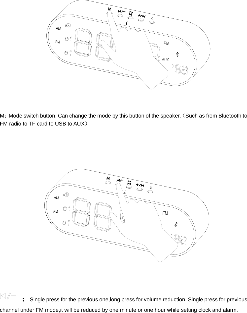 Page 4 of Aodasen Technology JY-69C Bluetooth Speaker User Manual 