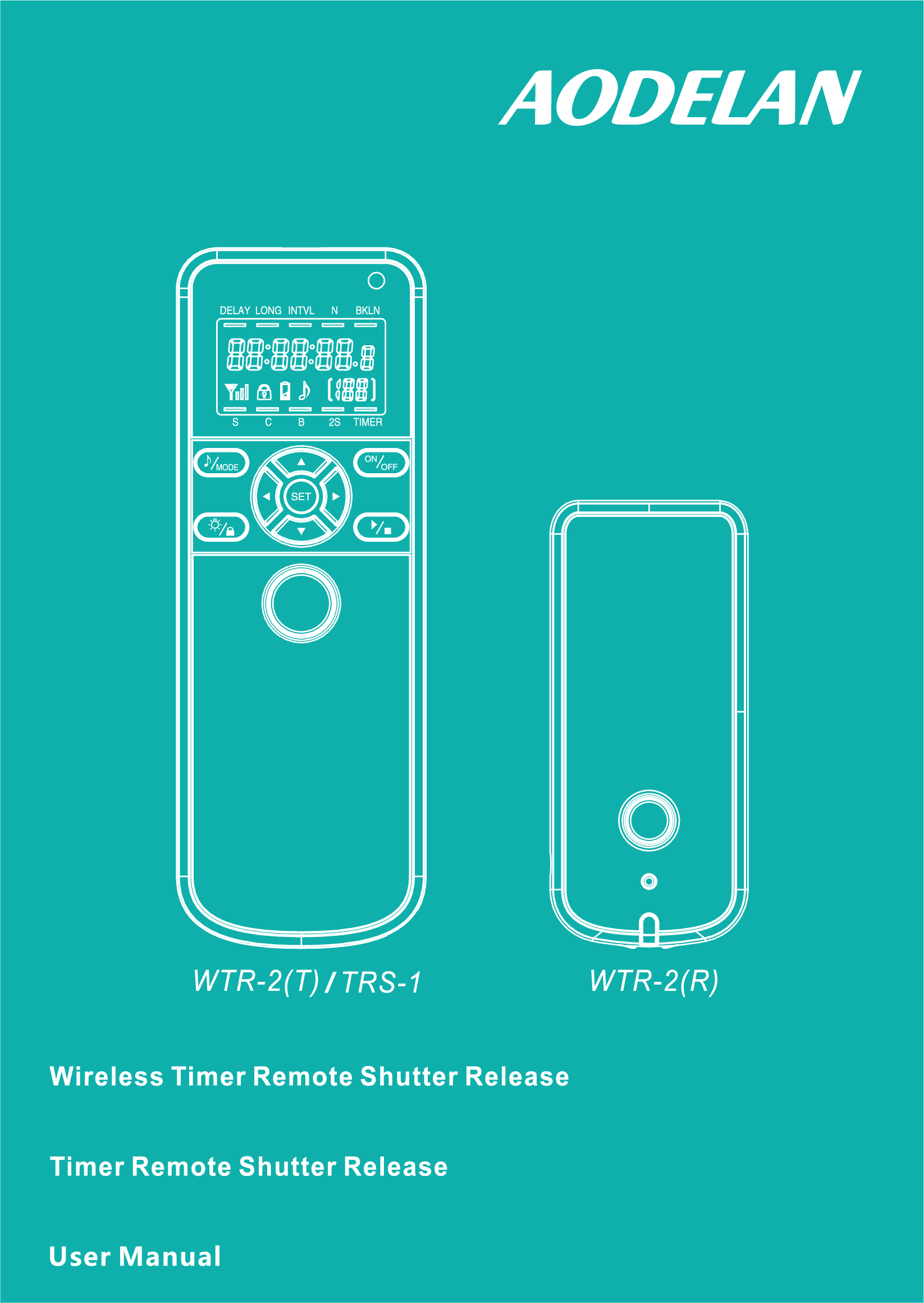 Aodelan Technology WTR2 Wireless Timer Remote Shutter Release ...