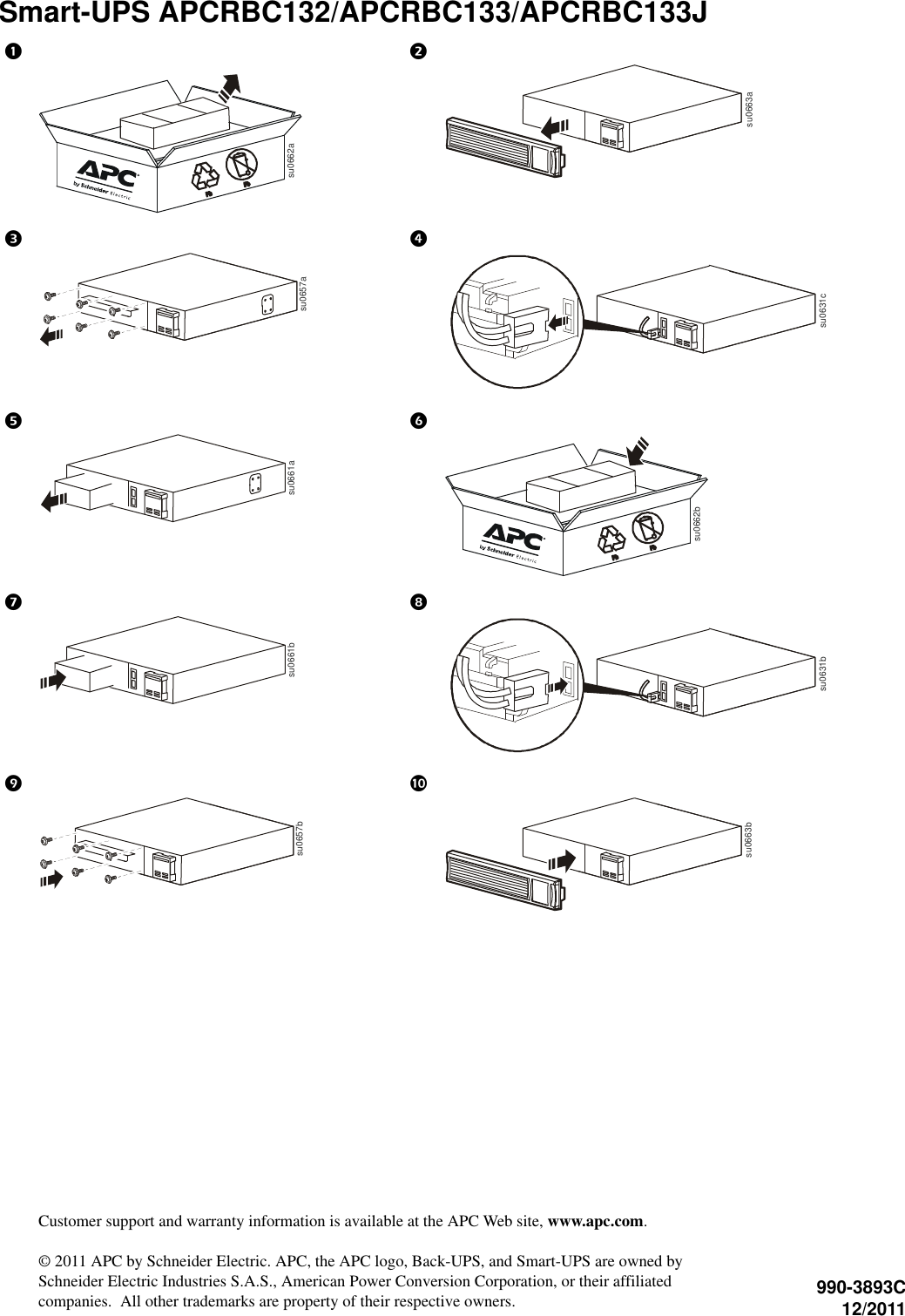 Page 2 of 2 - Apc Apc-Smart-Ups-Apcrbc-Users-Manual- RB ISH 990-3893 MN01 EN  Apc-smart-ups-apcrbc-users-manual