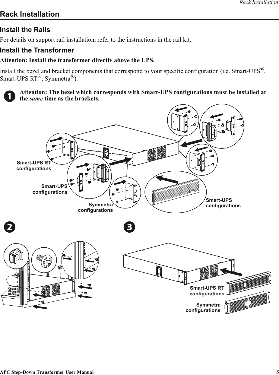 Page 5 of 10 - Apc Apc-Step-Down-Transformer-Ap9626-Users-Manual- 990-7820F 062906  Apc-step-down-transformer-ap9626-users-manual