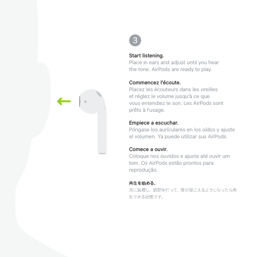 Page 5 of 10 - Apple AirPods Quick Start Guide User Manual Air Pods-Quick Airpods-quickstart