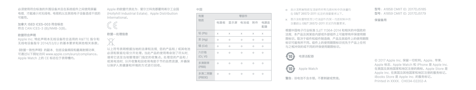 Page 2 of 2 - Apple Watch Series 3 GPS Aluminum 42mm (3rd Gen) Apple Watch 信息 使用手册 - Apple-watch-series3-info-ch