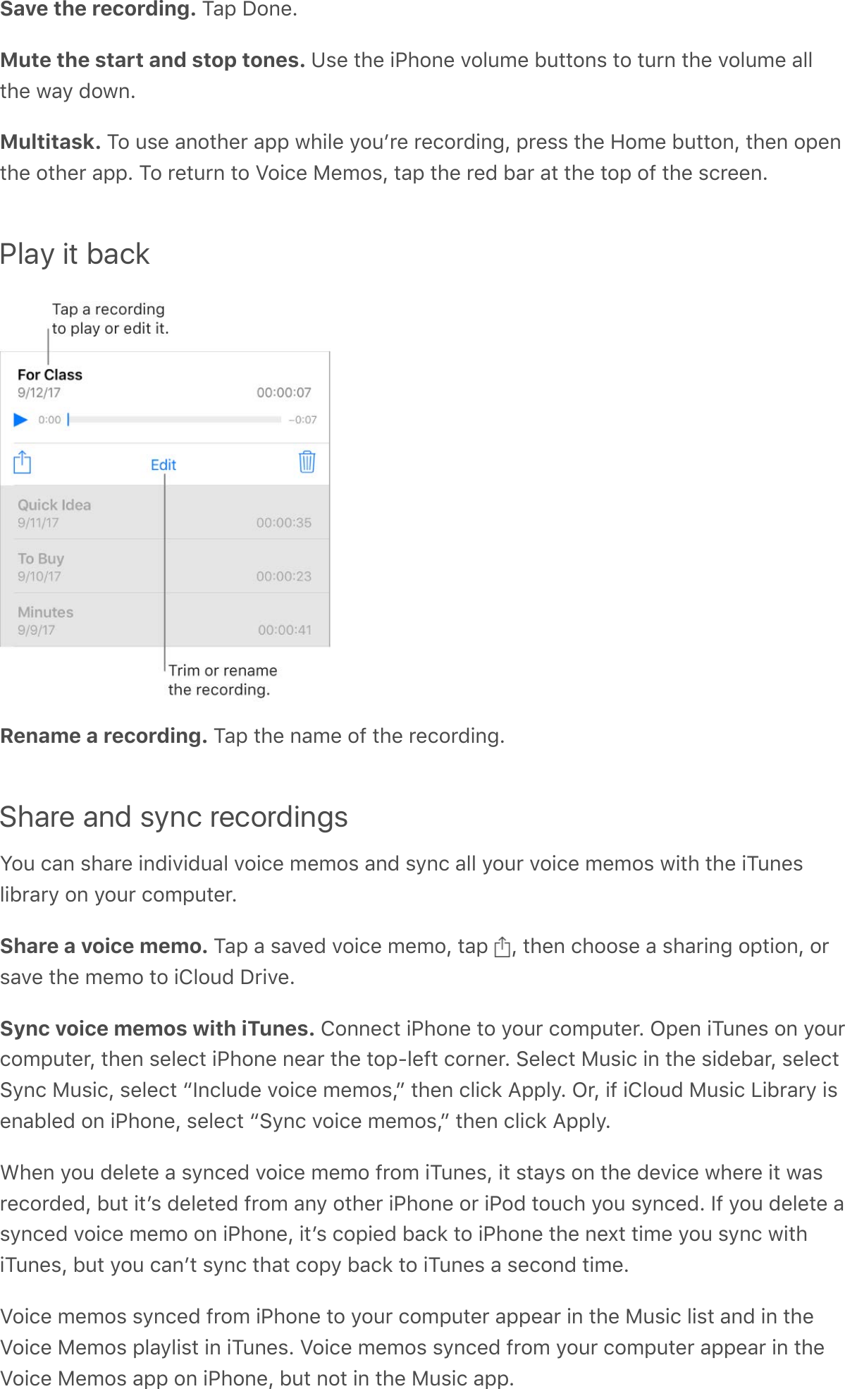 Save the recording. 2-6&amp;!&quot;#.AMute the start and stop tones. \).&amp;%1.&amp;(71&quot;#.&amp;:&quot;?0&apos;.&amp;@0%%&quot;#)&amp;%&quot;&amp;%0,#&amp;%1.&amp;:&quot;?0&apos;.&amp;-??%1.&amp;H-/&amp;&lt;&quot;H#AMultitask. 2&quot;&amp;0).&amp;-#&quot;%1.,&amp;-66&amp;H1(?.&amp;/&quot;0$,.&amp;,.9&quot;,&lt;(#5L&amp;6,.))&amp;%1.&amp;P&quot;&apos;.&amp;@0%%&quot;#L&amp;%1.#&amp;&quot;6.#%1.&amp;&quot;%1.,&amp;-66A&amp;2&quot;&amp;,.%0,#&amp;%&quot;&amp;S&quot;(9.&amp;B.&apos;&quot;)L&amp;%-6&amp;%1.&amp;,.&lt;&amp;@-,&amp;-%&amp;%1.&amp;%&quot;6&amp;&quot;8&amp;%1.&amp;)9,..#APlay it backRename a recording. 2-6&amp;%1.&amp;#-&apos;.&amp;&quot;8&amp;%1.&amp;,.9&quot;,&lt;(#5AShare and sync recordingsN&quot;0&amp;9-#&amp;)1-,.&amp;(#&lt;(:(&lt;0-?&amp;:&quot;(9.&amp;&apos;.&apos;&quot;)&amp;-#&lt;&amp;)/#9&amp;-??&amp;/&quot;0,&amp;:&quot;(9.&amp;&apos;.&apos;&quot;)&amp;H(%1&amp;%1.&amp;(20#.)?(@,-,/&amp;&quot;#&amp;/&quot;0,&amp;9&quot;&apos;60%.,AShare a voice memo. 2-6&amp;-&amp;)-:.&lt;&amp;:&quot;(9.&amp;&apos;.&apos;&quot;L&amp;%-6&amp; L&amp;%1.#&amp;91&quot;&quot;).&amp;-&amp;)1-,(#5&amp;&quot;6%(&quot;#L&amp;&quot;,)-:.&amp;%1.&amp;&apos;.&apos;&quot;&amp;%&quot;&amp;(O?&quot;0&lt;&amp;!,(:.ASync voice memos with iTunes. O&quot;##.9%&amp;(71&quot;#.&amp;%&quot;&amp;/&quot;0,&amp;9&quot;&apos;60%.,A&amp;I6.#&amp;(20#.)&amp;&quot;#&amp;/&quot;0,9&quot;&apos;60%.,L&amp;%1.#&amp;).?.9%&amp;(71&quot;#.&amp;#.-,&amp;%1.&amp;%&quot;6T?.8%&amp;9&quot;,#.,A&amp;E.?.9%&amp;B0)(9&amp;(#&amp;%1.&amp;)(&lt;.@-,L&amp;).?.9%E/#9&amp;B0)(9L&amp;).?.9%&amp;aQ#9?0&lt;.&amp;:&quot;(9.&amp;&apos;.&apos;&quot;)Lb&amp;%1.#&amp;9?(93&amp;;66?/A&amp;I,L&amp;(8&amp;(O?&quot;0&lt;&amp;B0)(9&amp;=(@,-,/&amp;().#-@?.&lt;&amp;&quot;#&amp;(71&quot;#.L&amp;).?.9%&amp;aE/#9&amp;:&quot;(9.&amp;&apos;.&apos;&quot;)Lb&amp;%1.#&amp;9?(93&amp;;66?/AF1.#&amp;/&quot;0&amp;&lt;.?.%.&amp;-&amp;)/#9.&lt;&amp;:&quot;(9.&amp;&apos;.&apos;&quot;&amp;8,&quot;&apos;&amp;(20#.)L&amp;(%&amp;)%-/)&amp;&quot;#&amp;%1.&amp;&lt;.:(9.&amp;H1.,.&amp;(%&amp;H-),.9&quot;,&lt;.&lt;L&amp;@0%&amp;(%$)&amp;&lt;.?.%.&lt;&amp;8,&quot;&apos;&amp;-#/&amp;&quot;%1.,&amp;(71&quot;#.&amp;&quot;,&amp;(7&quot;&lt;&amp;%&quot;091&amp;/&quot;0&amp;)/#9.&lt;A&amp;Q8&amp;/&quot;0&amp;&lt;.?.%.&amp;-)/#9.&lt;&amp;:&quot;(9.&amp;&apos;.&apos;&quot;&amp;&quot;#&amp;(71&quot;#.L&amp;(%$)&amp;9&quot;6(.&lt;&amp;@-93&amp;%&quot;&amp;(71&quot;#.&amp;%1.&amp;#.`%&amp;%(&apos;.&amp;/&quot;0&amp;)/#9&amp;H(%1(20#.)L&amp;@0%&amp;/&quot;0&amp;9-#$%&amp;)/#9&amp;%1-%&amp;9&quot;6/&amp;@-93&amp;%&quot;&amp;(20#.)&amp;-&amp;).9&quot;#&lt;&amp;%(&apos;.AS&quot;(9.&amp;&apos;.&apos;&quot;)&amp;)/#9.&lt;&amp;8,&quot;&apos;&amp;(71&quot;#.&amp;%&quot;&amp;/&quot;0,&amp;9&quot;&apos;60%.,&amp;-66.-,&amp;(#&amp;%1.&amp;B0)(9&amp;?()%&amp;-#&lt;&amp;(#&amp;%1.S&quot;(9.&amp;B.&apos;&quot;)&amp;6?-/?()%&amp;(#&amp;(20#.)A&amp;S&quot;(9.&amp;&apos;.&apos;&quot;)&amp;)/#9.&lt;&amp;8,&quot;&apos;&amp;/&quot;0,&amp;9&quot;&apos;60%.,&amp;-66.-,&amp;(#&amp;%1.S&quot;(9.&amp;B.&apos;&quot;)&amp;-66&amp;&quot;#&amp;(71&quot;#.L&amp;@0%&amp;#&quot;%&amp;(#&amp;%1.&amp;B0)(9&amp;-66A