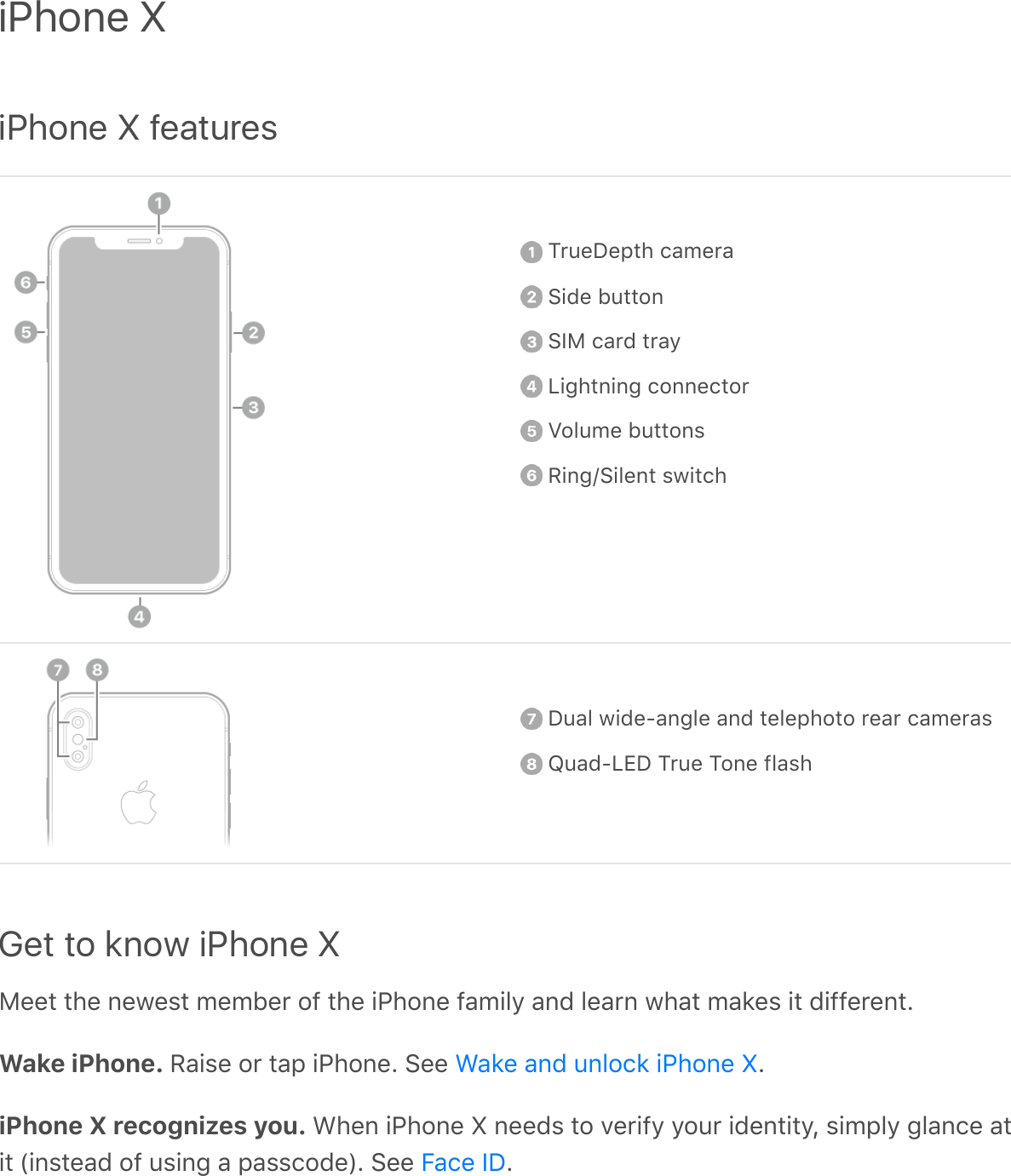 iPhone XiPhone X features&apos;&apos;&apos;?06&amp;&lt;&amp;;*#&apos;/-9&amp;0-&apos;:!C&amp;&apos;F6**$%&apos;:)H&apos;/-0C&apos;*0-&gt;&apos;D!4#*%!%4&apos;/$%%&amp;/*$0&apos;Z$.69&amp;&apos;F6**$%,&apos;I!%4[:!.&amp;%*&apos;,3!*/#&apos;&apos;&apos;&lt;6-.&apos;3!C&amp;8-%4.&amp;&apos;-%C&apos;*&amp;.&amp;;#$*$&apos;0&amp;-0&apos;/-9&amp;0-,&apos;K6-C8DX&lt;&apos;?06&amp;&apos;?$%&amp;&apos;7.-,#Get to know iPhone XH&amp;&amp;*&apos;*#&amp;&apos;%&amp;3&amp;,*&apos;9&amp;9F&amp;0&apos;$7&apos;*#&amp;&apos;!&quot;#$%&amp;&apos;7-9!.&gt;&apos;-%C&apos;.&amp;-0%&apos;3#-*&apos;9-2&amp;,&apos;!*&apos;C!77&amp;0&amp;%*GWake iPhone. I-!,&amp;&apos;$0&apos;*-;&apos;!&quot;#$%&amp;G&apos;:&amp;&amp;&apos; GiPhone X recognizes you. L#&amp;%&apos;!&quot;#$%&amp;&apos;(&apos;%&amp;&amp;C,&apos;*$&apos;A&amp;0!7&gt;&apos;&gt;$60&apos;!C&amp;%*!*&gt;Q&apos;,!9;.&gt;&apos;4.-%/&amp;&apos;-*!*&apos;\!%,*&amp;-C&apos;$7&apos;6,!%4&apos;-&apos;;-,,/$C&amp;]G&apos;:&amp;&amp;&apos; GL-2&amp;&apos;-%C&apos;6%.$/2&apos;!&quot;#$%&amp;&apos;(5-/&amp;&apos;)&lt;