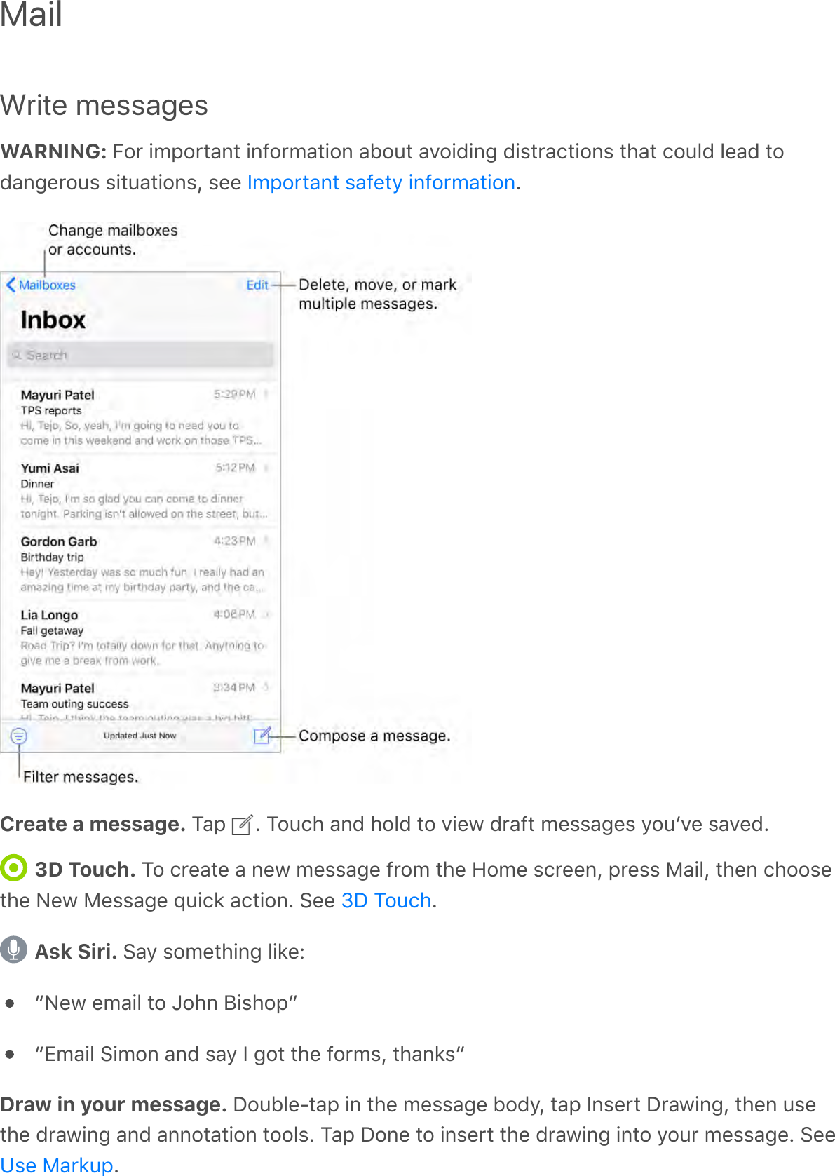 MailWrite messagesWARNING: 5$0&apos;!9;$0*-%*&apos;!%7$09-*!$%&apos;-F$6*&apos;-A$!C!%4&apos;C!,*0-/*!$%,&apos;*#-*&apos;/$6.C&apos;.&amp;-C&apos;*$C-%4&amp;0$6,&apos;,!*6-*!$%,Q&apos;,&amp;&amp;&apos; GCreate a message. ?-;&apos; G&apos;?$6/#&apos;-%C&apos;#$.C&apos;*$&apos;A!&amp;3&apos;C0-7*&apos;9&amp;,,-4&amp;,&apos;&gt;$6+A&amp;&apos;,-A&amp;CG3D Touch. ?$&apos;/0&amp;-*&amp;&apos;-&apos;%&amp;3&apos;9&amp;,,-4&amp;&apos;70$9&apos;*#&amp;&apos;`$9&amp;&apos;,/0&amp;&amp;%Q&apos;;0&amp;,,&apos;H-!.Q&apos;*#&amp;%&apos;/#$$,&amp;*#&amp;&apos;E&amp;3&apos;H&amp;,,-4&amp;&apos;d6!/2&apos;-/*!$%G&apos;:&amp;&amp;&apos; GAsk Siri. :-&gt;&apos;,$9&amp;*#!%4&apos;.!2&amp;RbE&amp;3&apos;&amp;9-!.&apos;*$&apos;a$#%&apos;P!,#$;cbX9-!.&apos;:!9$%&apos;-%C&apos;,-&gt;&apos;)&apos;4$*&apos;*#&amp;&apos;7$09,Q&apos;*#-%2,cDraw in your message. &lt;$6F.&amp;8*-;&apos;!%&apos;*#&amp;&apos;9&amp;,,-4&amp;&apos;F$C&gt;Q&apos;*-;&apos;)%,&amp;0*&apos;&lt;0-3!%4Q&apos;*#&amp;%&apos;6,&amp;*#&amp;&apos;C0-3!%4&apos;-%C&apos;-%%$*-*!$%&apos;*$$.,G&apos;?-;&apos;&lt;$%&amp;&apos;*$&apos;!%,&amp;0*&apos;*#&amp;&apos;C0-3!%4&apos;!%*$&apos;&gt;$60&apos;9&amp;,,-4&amp;G&apos;:&amp;&amp;G)9;$0*-%*&apos;,-7&amp;*&gt;&apos;!%7$09-*!$%f&lt;&apos;?$6/#1,&amp;&apos;H-026;