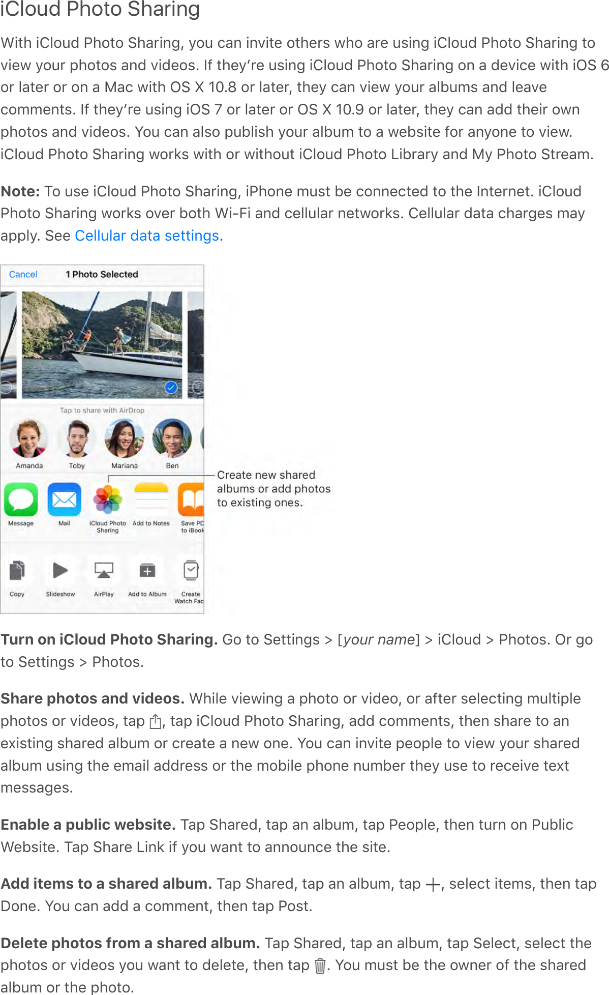 iCloud Photo SharingL!*#&apos;!T.$6C&apos;&quot;#$*$&apos;:#-0!%4Q&apos;&gt;$6&apos;/-%&apos;!%A!*&amp;&apos;$*#&amp;0,&apos;3#$&apos;-0&amp;&apos;6,!%4&apos;!T.$6C&apos;&quot;#$*$&apos;:#-0!%4&apos;*$A!&amp;3&apos;&gt;$60&apos;;#$*$,&apos;-%C&apos;A!C&amp;$,G&apos;)7&apos;*#&amp;&gt;+0&amp;&apos;6,!%4&apos;!T.$6C&apos;&quot;#$*$&apos;:#-0!%4&apos;$%&apos;-&apos;C&amp;A!/&amp;&apos;3!*#&apos;!N:&apos;W$0&apos;.-*&amp;0&apos;$0&apos;$%&apos;-&apos;H-/&apos;3!*#&apos;N:&apos;(&apos;OoGU&apos;$0&apos;.-*&amp;0Q&apos;*#&amp;&gt;&apos;/-%&apos;A!&amp;3&apos;&gt;$60&apos;-.F69,&apos;-%C&apos;.&amp;-A&amp;/$99&amp;%*,G&apos;)7&apos;*#&amp;&gt;+0&amp;&apos;6,!%4&apos;!N:&apos;V&apos;$0&apos;.-*&amp;0&apos;$0&apos;N:&apos;(&apos;OoGp&apos;$0&apos;.-*&amp;0Q&apos;*#&amp;&gt;&apos;/-%&apos;-CC&apos;*#&amp;!0&apos;$3%;#$*$,&apos;-%C&apos;A!C&amp;$,G&apos;S$6&apos;/-%&apos;-.,$&apos;;6F.!,#&apos;&gt;$60&apos;-.F69&apos;*$&apos;-&apos;3&amp;F,!*&amp;&apos;7$0&apos;-%&gt;$%&amp;&apos;*$&apos;A!&amp;3G!T.$6C&apos;&quot;#$*$&apos;:#-0!%4&apos;3$02,&apos;3!*#&apos;$0&apos;3!*#$6*&apos;!T.$6C&apos;&quot;#$*$&apos;D!F0-0&gt;&apos;-%C&apos;H&gt;&apos;&quot;#$*$&apos;:*0&amp;-9GNote: ?$&apos;6,&amp;&apos;!T.$6C&apos;&quot;#$*$&apos;:#-0!%4Q&apos;!&quot;#$%&amp;&apos;96,*&apos;F&amp;&apos;/$%%&amp;/*&amp;C&apos;*$&apos;*#&amp;&apos;)%*&amp;0%&amp;*G&apos;!T.$6C&quot;#$*$&apos;:#-0!%4&apos;3$02,&apos;$A&amp;0&apos;F$*#&apos;L!85!&apos;-%C&apos;/&amp;..6.-0&apos;%&amp;*3$02,G&apos;T&amp;..6.-0&apos;C-*-&apos;/#-04&amp;,&apos;9-&gt;-;;.&gt;G&apos;:&amp;&amp;&apos; GTurn on iCloud Photo Sharing. M$&apos;*$&apos;:&amp;**!%4,&apos;e&apos;myour namen&apos;e&apos;!T.$6C&apos;e&apos;&quot;#$*$,G&apos;N0&apos;4$*$&apos;:&amp;**!%4,&apos;e&apos;&quot;#$*$,GShare photos and videos. L#!.&amp;&apos;A!&amp;3!%4&apos;-&apos;;#$*$&apos;$0&apos;A!C&amp;$Q&apos;$0&apos;-7*&amp;0&apos;,&amp;.&amp;/*!%4&apos;96.*!;.&amp;;#$*$,&apos;$0&apos;A!C&amp;$,Q&apos;*-;&apos; Q&apos;*-;&apos;!T.$6C&apos;&quot;#$*$&apos;:#-0!%4Q&apos;-CC&apos;/$99&amp;%*,Q&apos;*#&amp;%&apos;,#-0&amp;&apos;*$&apos;-%&amp;^!,*!%4&apos;,#-0&amp;C&apos;-.F69&apos;$0&apos;/0&amp;-*&amp;&apos;-&apos;%&amp;3&apos;$%&amp;G&apos;S$6&apos;/-%&apos;!%A!*&amp;&apos;;&amp;$;.&amp;&apos;*$&apos;A!&amp;3&apos;&gt;$60&apos;,#-0&amp;C-.F69&apos;6,!%4&apos;*#&amp;&apos;&amp;9-!.&apos;-CC0&amp;,,&apos;$0&apos;*#&amp;&apos;9$F!.&amp;&apos;;#$%&amp;&apos;%69F&amp;0&apos;*#&amp;&gt;&apos;6,&amp;&apos;*$&apos;0&amp;/&amp;!A&amp;&apos;*&amp;^*9&amp;,,-4&amp;,GEnable a public website. ?-;&apos;:#-0&amp;CQ&apos;*-;&apos;-%&apos;-.F69Q&apos;*-;&apos;&quot;&amp;$;.&amp;Q&apos;*#&amp;%&apos;*60%&apos;$%&apos;&quot;6F.!/L&amp;F,!*&amp;G&apos;?-;&apos;:#-0&amp;&apos;D!%2&apos;!7&apos;&gt;$6&apos;3-%*&apos;*$&apos;-%%$6%/&amp;&apos;*#&amp;&apos;,!*&amp;GAdd items to a shared album. ?-;&apos;:#-0&amp;CQ&apos;*-;&apos;-%&apos;-.F69Q&apos;*-;&apos; Q&apos;,&amp;.&amp;/*&apos;!*&amp;9,Q&apos;*#&amp;%&apos;*-;&lt;$%&amp;G&apos;S$6&apos;/-%&apos;-CC&apos;-&apos;/$99&amp;%*Q&apos;*#&amp;%&apos;*-;&apos;&quot;$,*GDelete photos from a shared album. ?-;&apos;:#-0&amp;CQ&apos;*-;&apos;-%&apos;-.F69Q&apos;*-;&apos;:&amp;.&amp;/*Q&apos;,&amp;.&amp;/*&apos;*#&amp;;#$*$,&apos;$0&apos;A!C&amp;$,&apos;&gt;$6&apos;3-%*&apos;*$&apos;C&amp;.&amp;*&amp;Q&apos;*#&amp;%&apos;*-;&apos; G&apos;S$6&apos;96,*&apos;F&amp;&apos;*#&amp;&apos;$3%&amp;0&apos;$7&apos;*#&amp;&apos;,#-0&amp;C-.F69&apos;$0&apos;*#&amp;&apos;;#$*$GT&amp;..6.-0&apos;C-*-&apos;,&amp;**!%4,