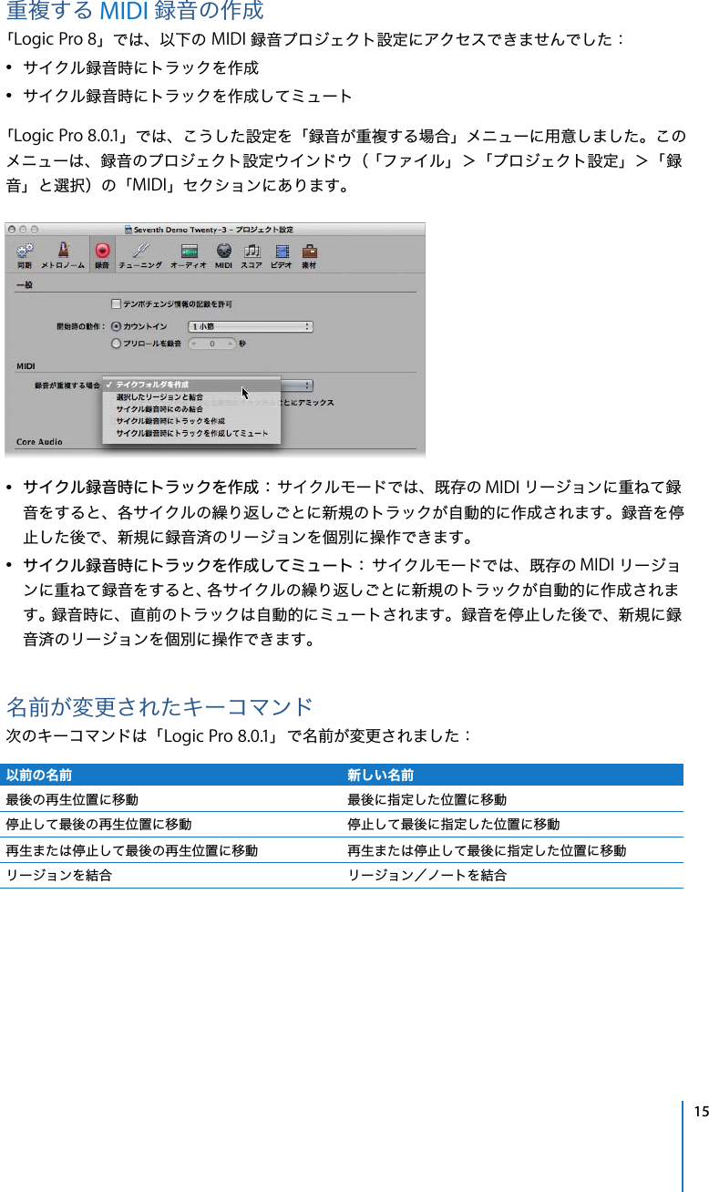 Apple Logic Pro 9 X 8 最新情報 User Manual 8 0 Lbn J