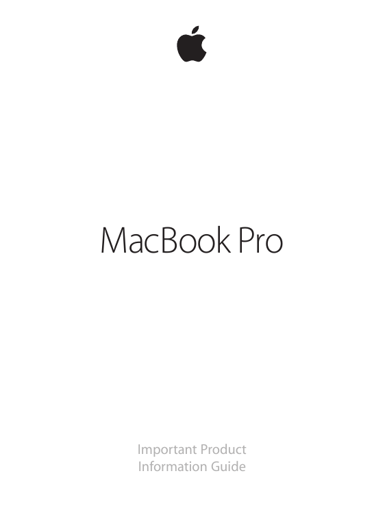 macbook pro 13 inch mid 2012 manual