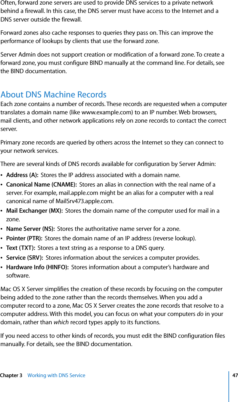 os x server documentation