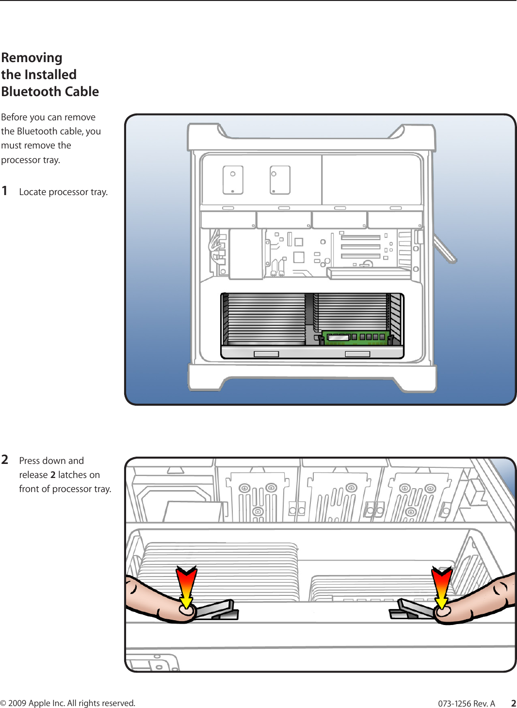 Page 2 of 5 - Apple MacPro(Early2009) User Manual Mac Pro(Early2009and Mid2010)-Bluetooth Cable Replacement Instructions Pro Early2009 Bluetooth DIY