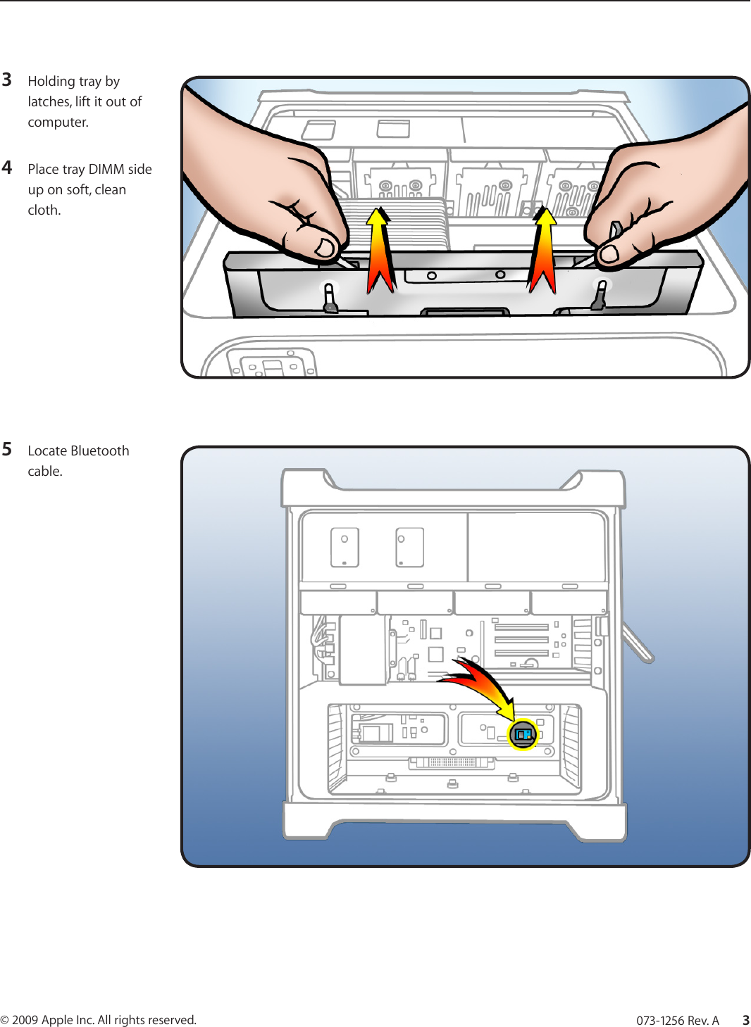 Page 3 of 5 - Apple MacPro(Early2009) User Manual Mac Pro(Early2009and Mid2010)-Bluetooth Cable Replacement Instructions Pro Early2009 Bluetooth DIY