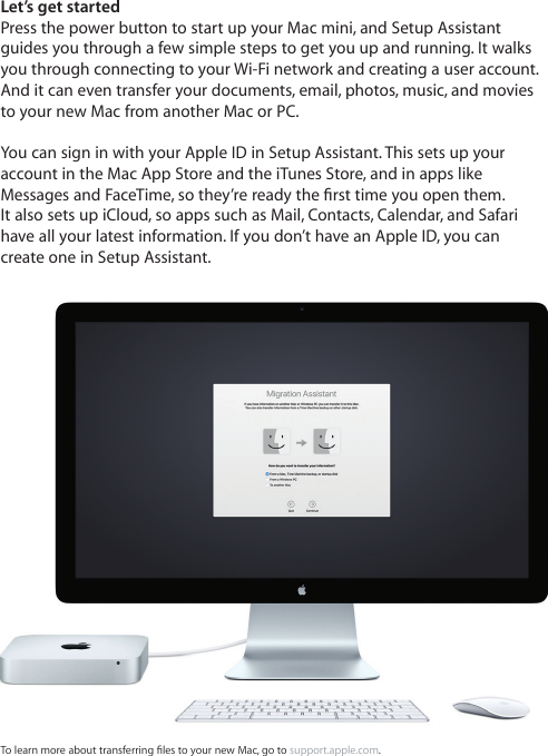 Page 3 of 6 - Apple Macmini(Late2014) Mac Mini Quick Start Guide User Manual Macmini(Late2014)-Quick Mac-mini-late2014-qs