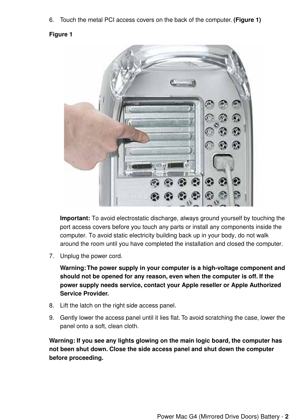 Power Mac G4 User Manual