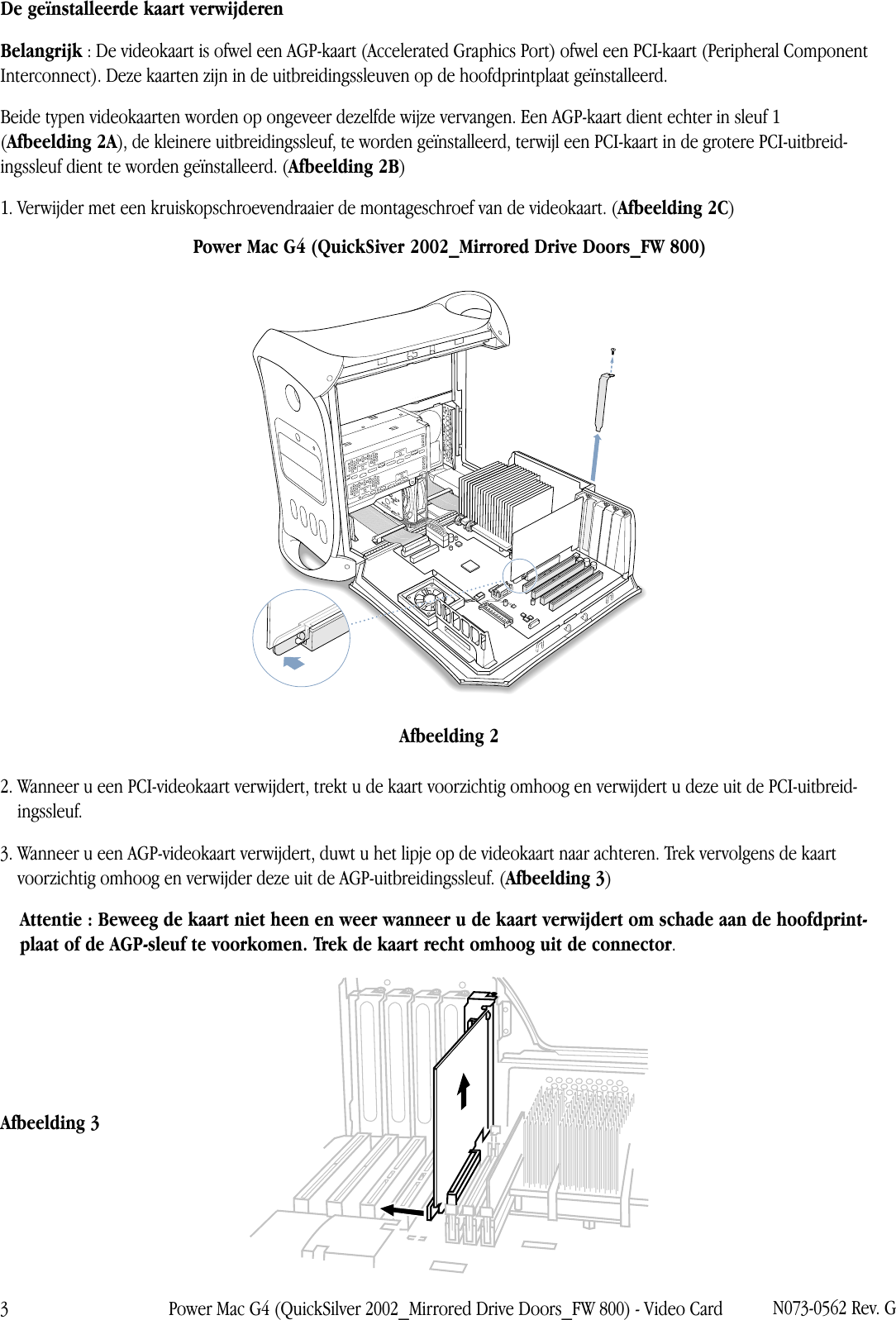 Apple PowerMacG4(digitaleaudio) Video Card User Manual Power Mac G4en