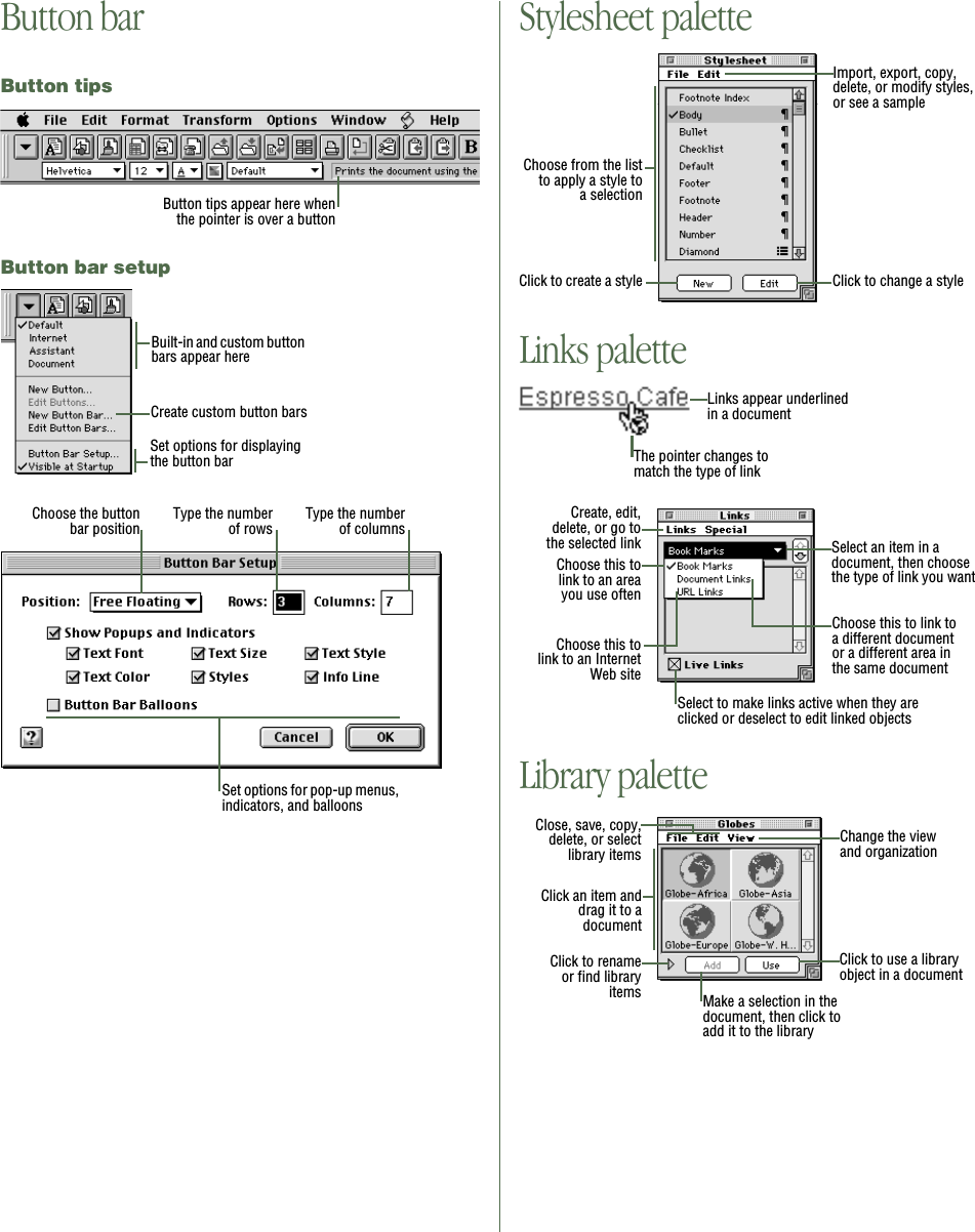 Page 3 of 4 - Apple Productivity Software AppleWorks 5 User Manual Works 5: Quick Reference For Mac OS (Manual) Appleworks5Mac OS-Quick