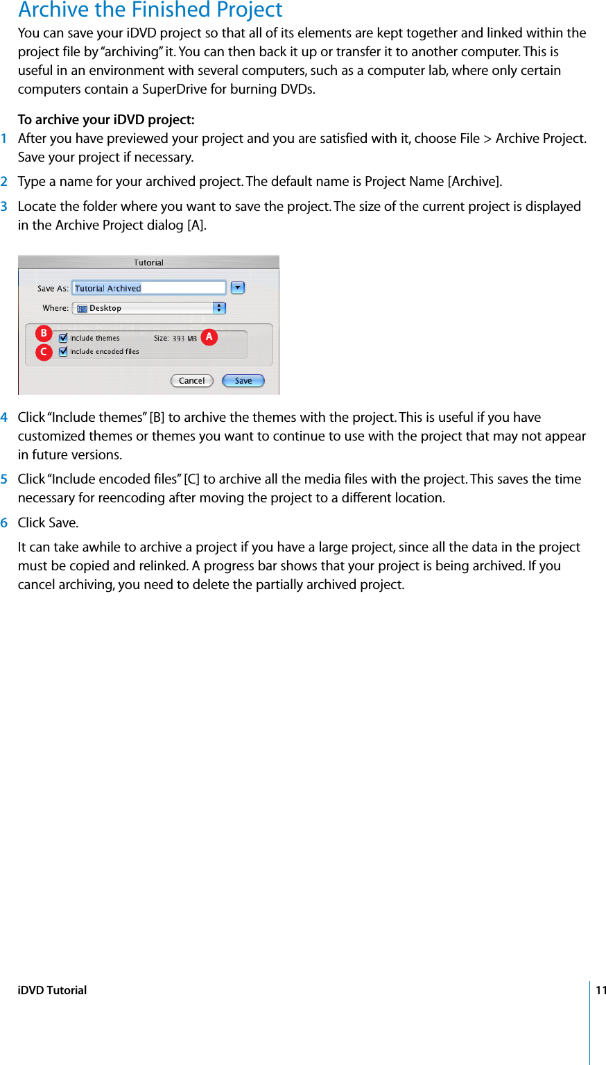 Page 11 of 12 - Apple IDVD Tutorial (Manual) User Manual I DVD 4 DVDTutorial