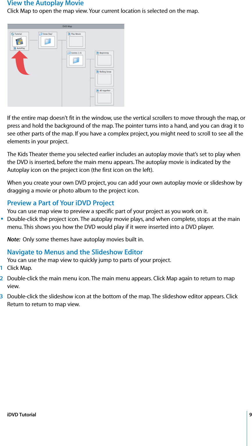 Page 9 of 12 - Apple IDVD Tutorial (Manual) User Manual I DVD 4 DVDTutorial