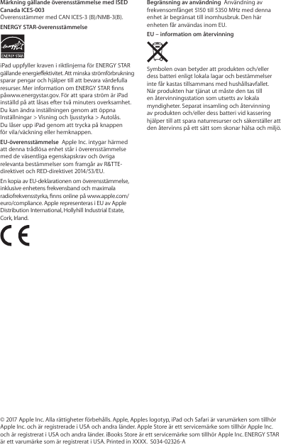 Page 2 of 2 - Apple IPad Mini 4 IPad-information User Manual I Pad 4-information Ipad-mini-4-info-s
