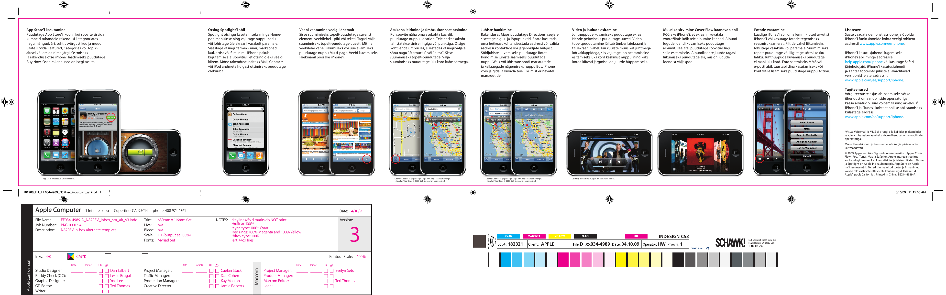 Page 2 of 2 - Apple IPhone 3G 181988_C1_EE034-4989_N82Rev_inbox_sm_alt User Manual I Phone - Näpunäited Napunaited