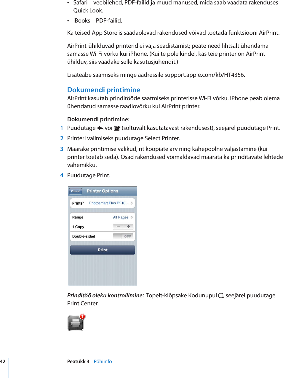 Apple Iphone 3g Iphone I Kasutusjuhend User Manual I Phone I I Os 4 2 Ja 4 3 Tarkvara Jaoks Phone Os4