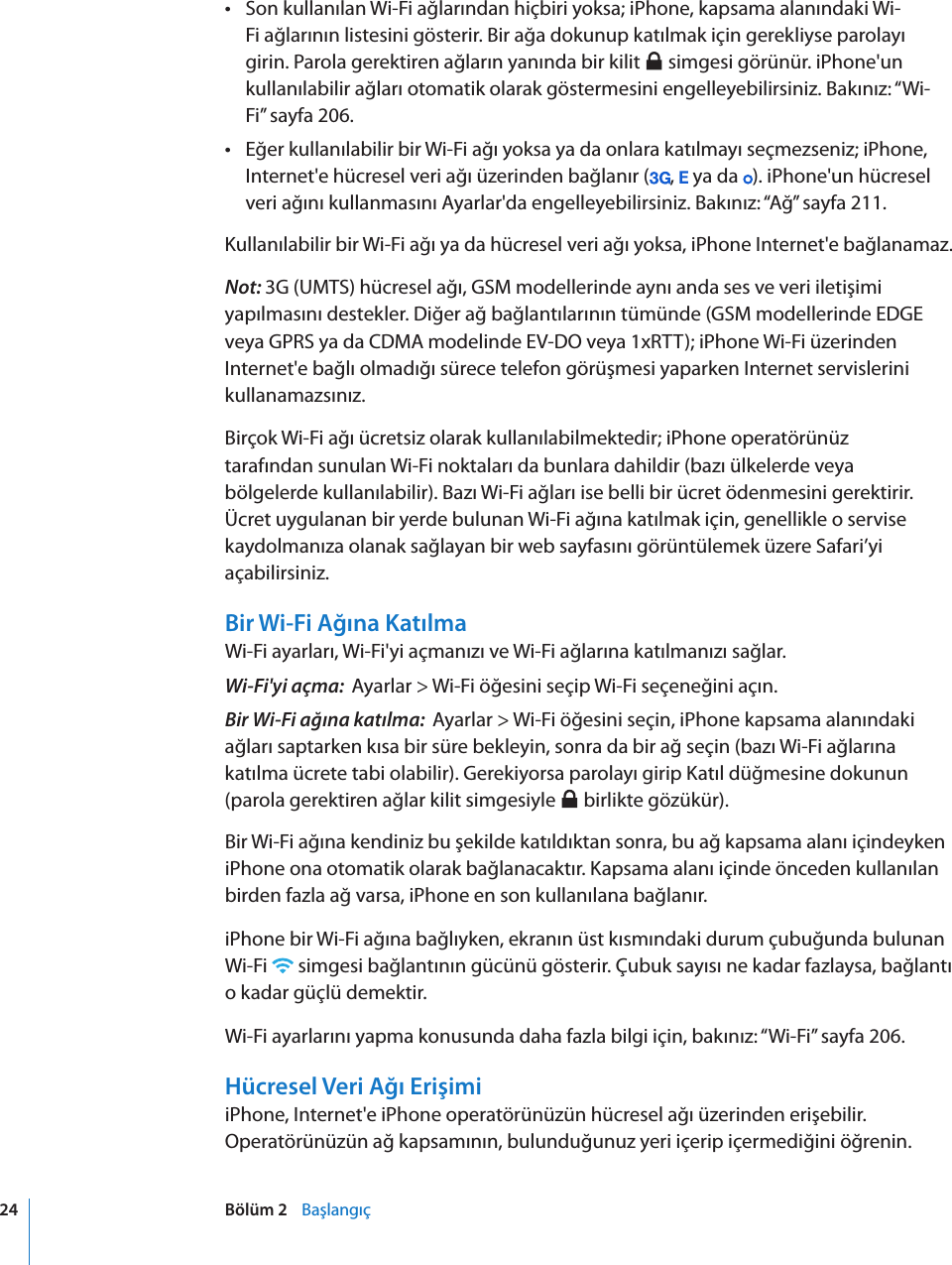 Apple Iphone 3g Kullanma Kilavuzu User Manual I Phone I Os 4 2 Ve 4 3 Yazilimi Icin Os4 Guide Tu