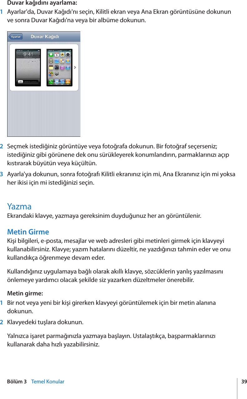 Apple Iphone 3g Kullanma Kilavuzu User Manual I Phone I Os 4 2 Ve 4 3 Yazilimi Icin Os4 Guide Tu