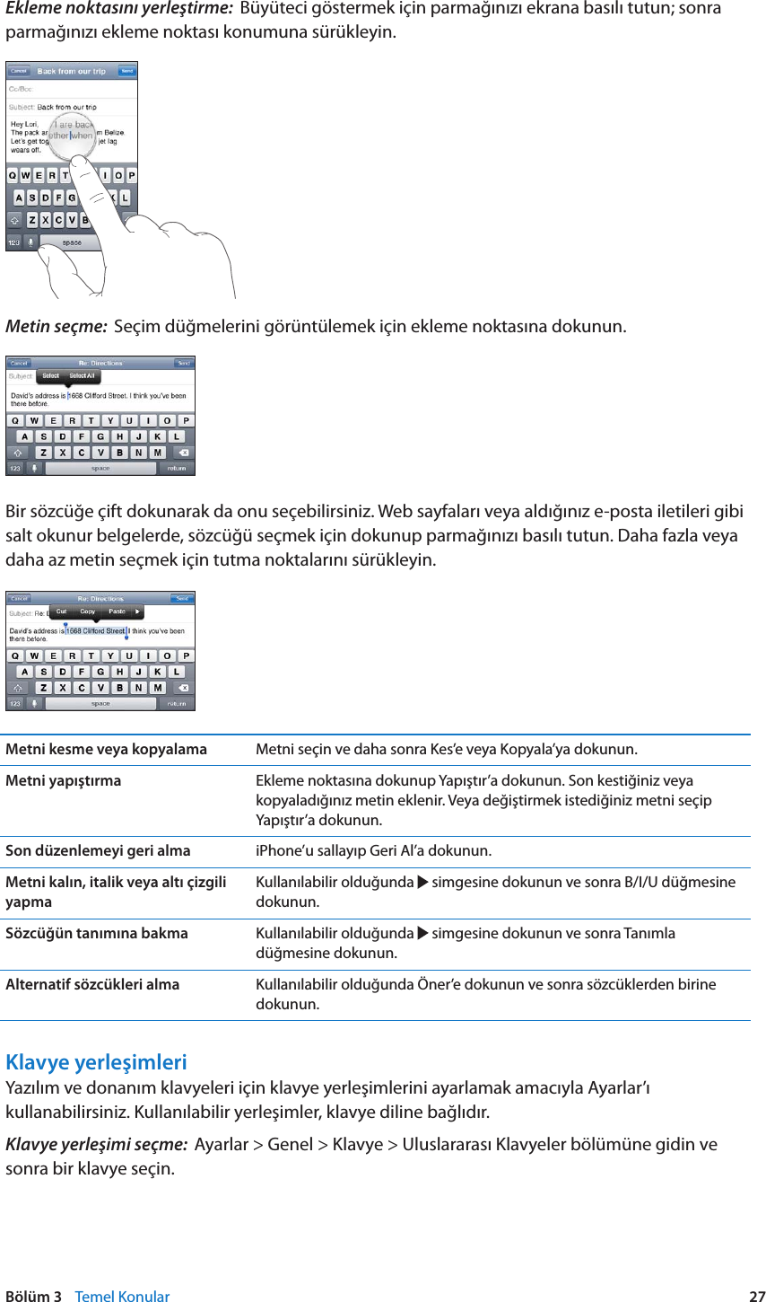 Apple Iphone 3gs Kullanma Kilavuzu User Manual I Phone I Os 5 1 Yazilimi Icin Ios5 Guide Tu