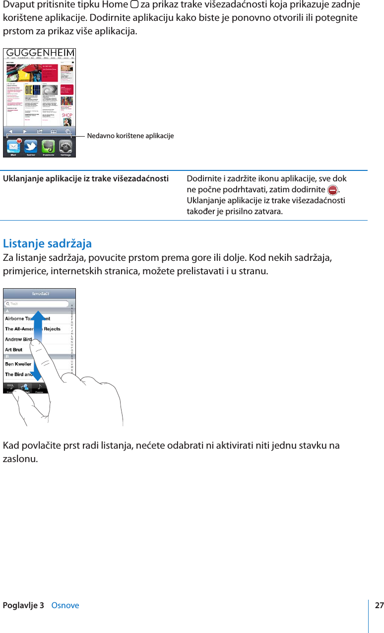 Apple Iphone 3gs Upute Za Uporabu User Manual I Phone Za Softver Os 5 1 Ios5