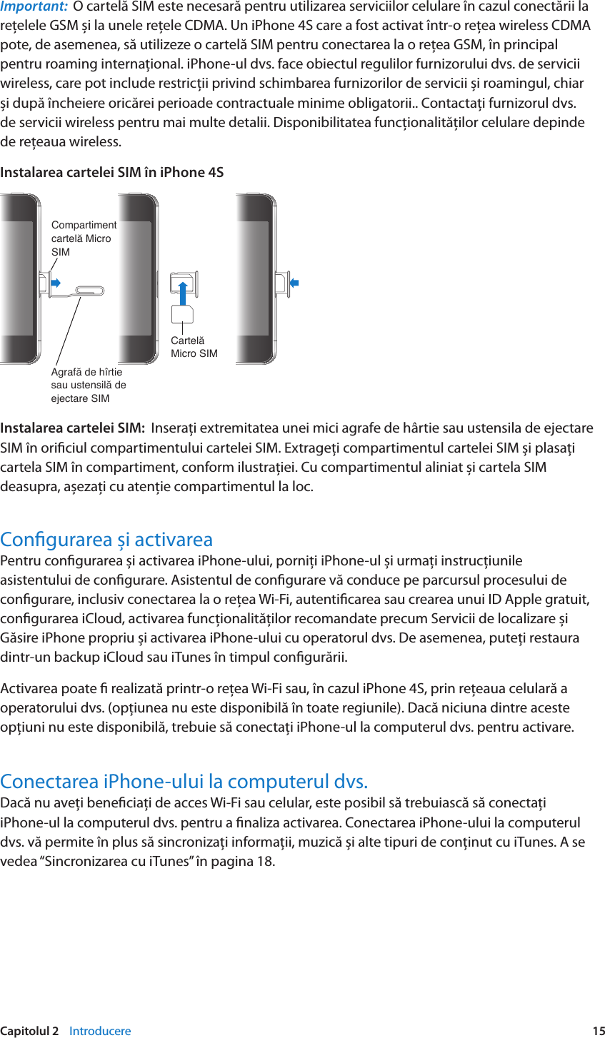 Apple Iphone 3gs Manual De Utilizare User I Phone Pentru Software