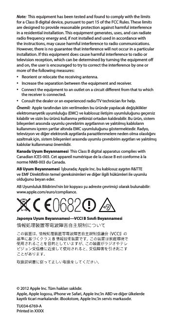 Apple IPhone 4 Bilgileri User Manual I Phone (I 4) 4s Info Tu