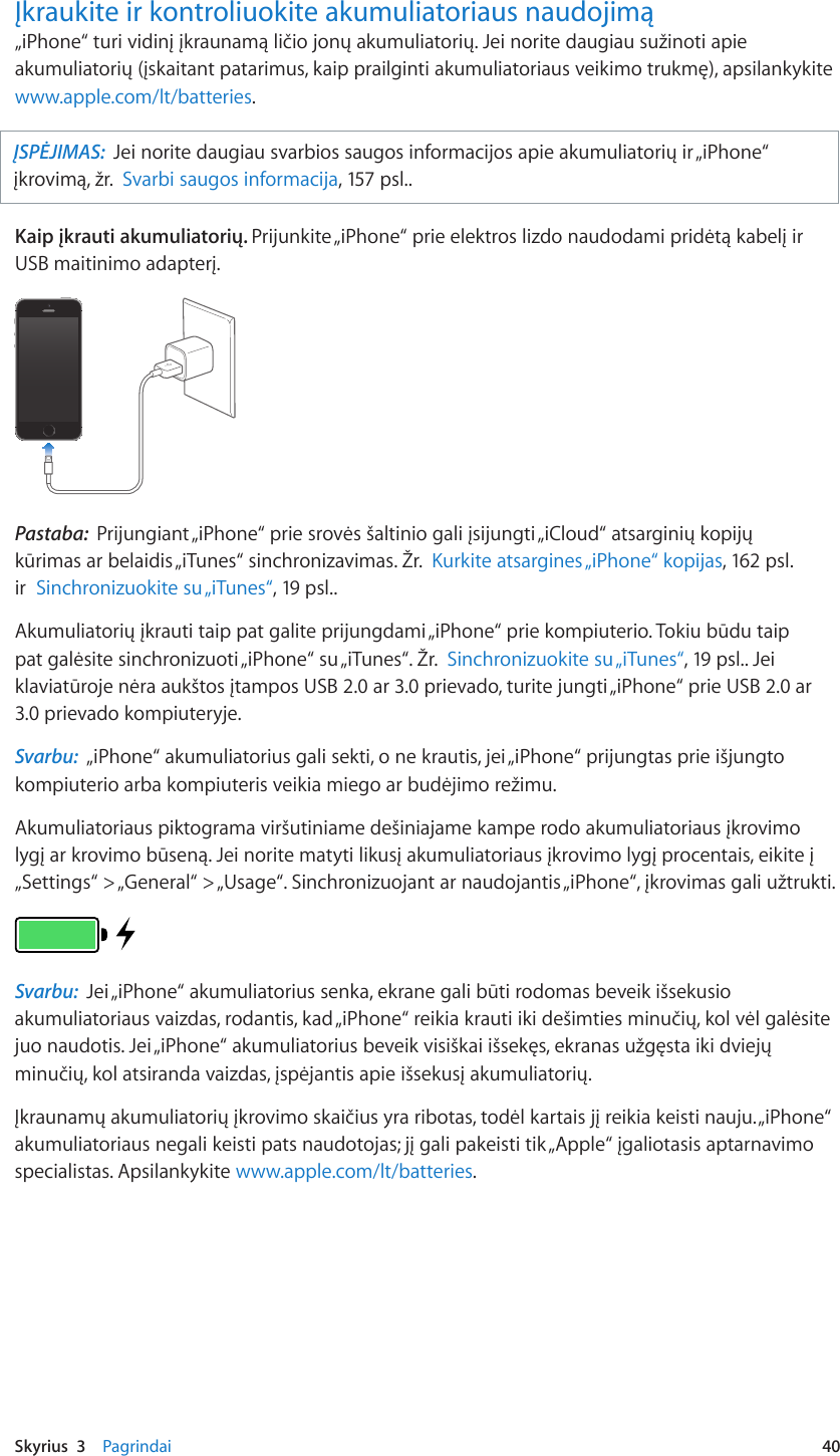 Apple Iphone 4 Iphone Naudotojo Vadovas User Manual I Phone I Os 7 1 Programinei įrangai Ios7 Vartotojo