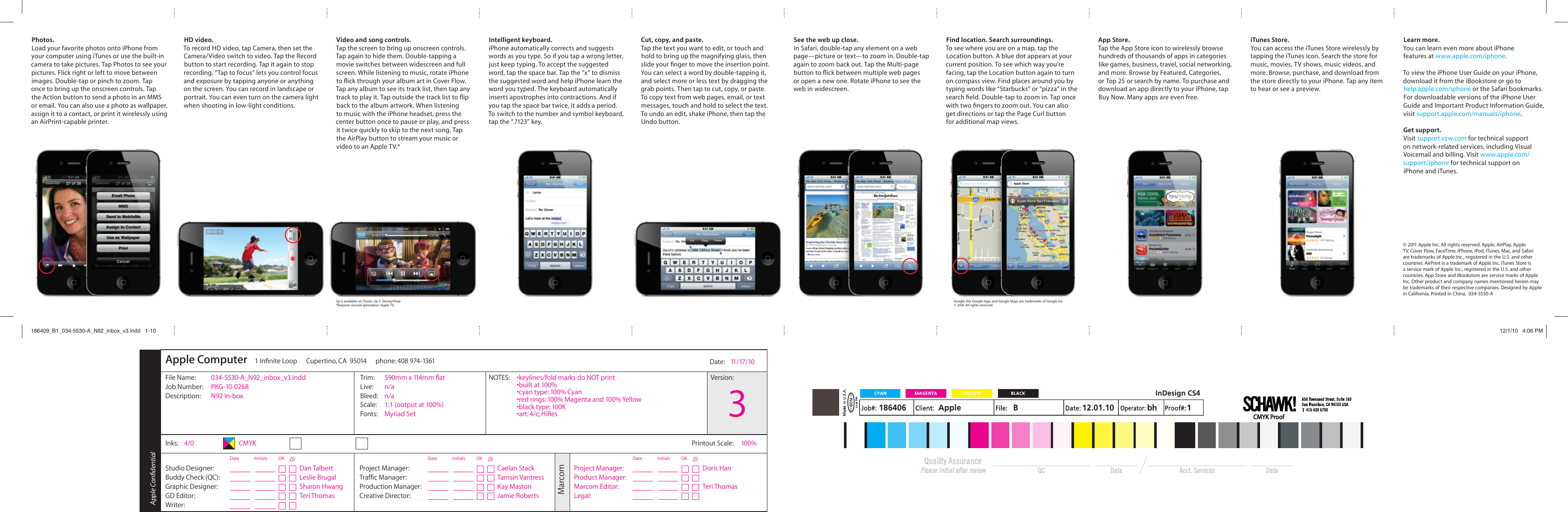 Page 2 of 2 - Apple IPhone4(CDMA) 186409_A1_034-5530-A_N92_inbox_v3 User Manual I Phone4(CDMA)-Finger Tips Phone 4 CDMA Finger