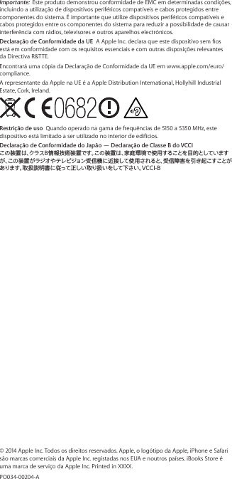 Page 2 of 2 - Apple IPhone5 Informação Do IPhone User Manual Informaçãodoi Phone5c 5c Info Po