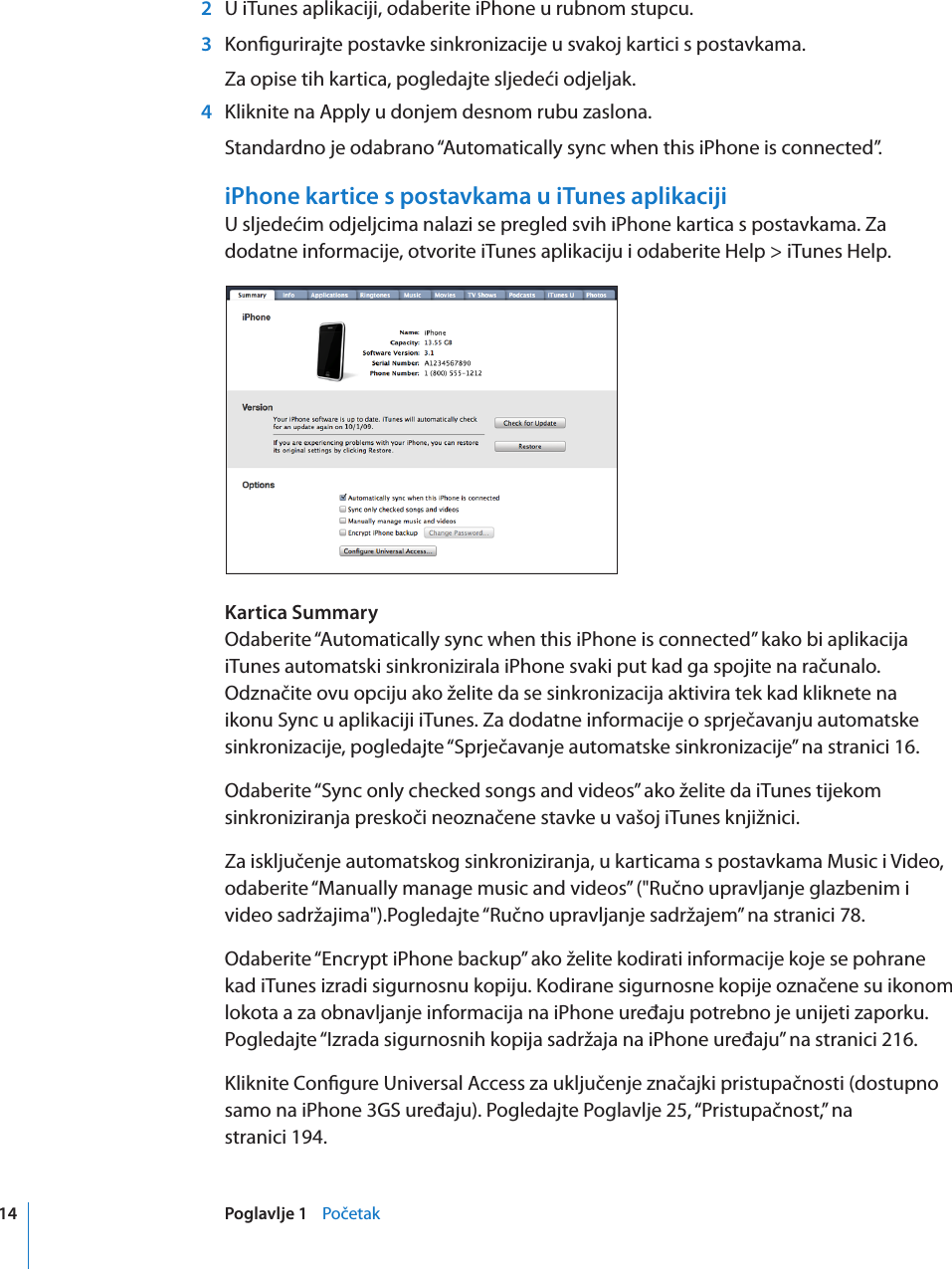 Apple Iphone Originalni Upute Za Uporabu User Manual I Phone Za Os 3 1 Softver Os3 1