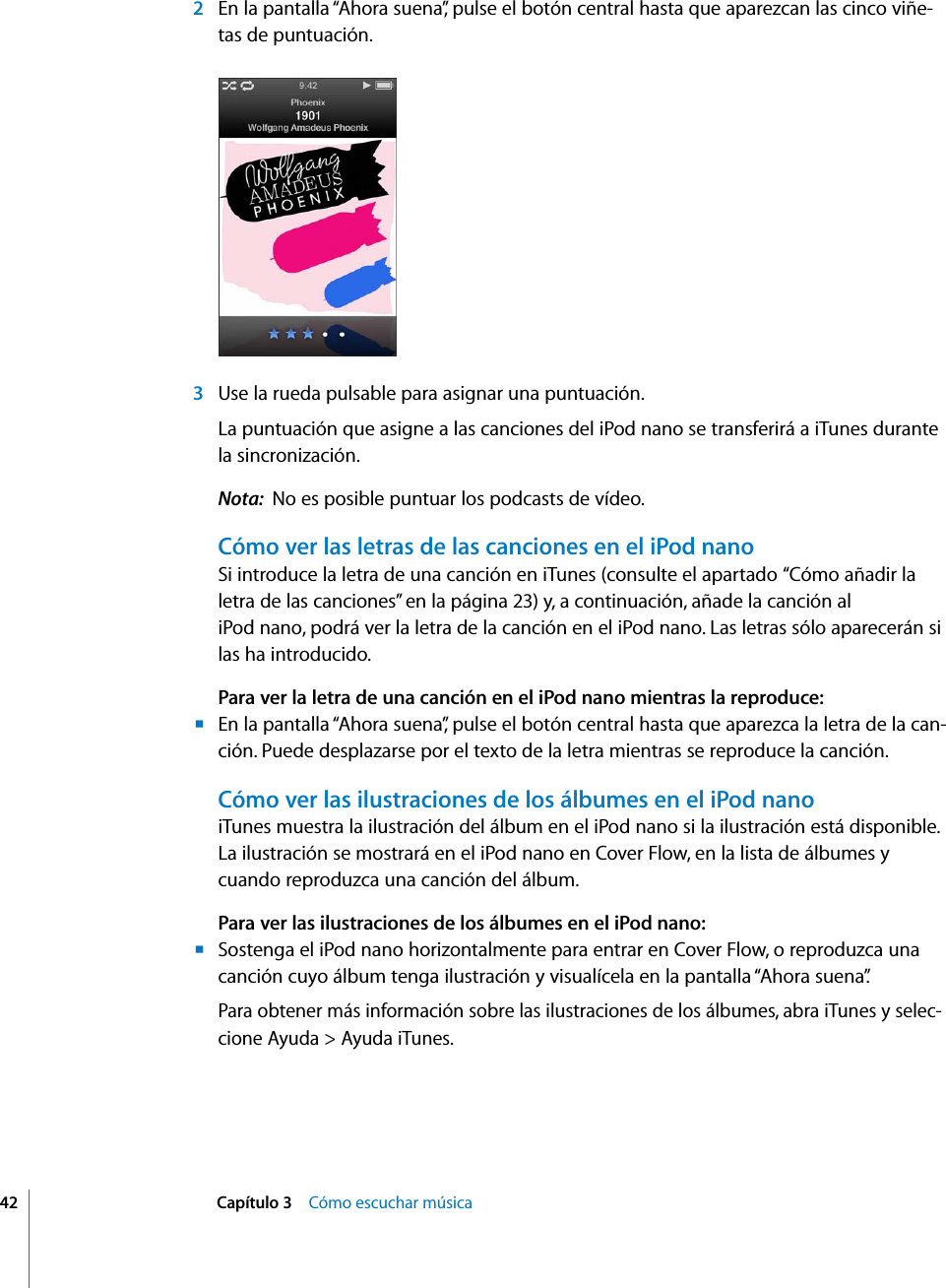 Agregar Musica A Ipod Con Itunes Apple IPod Nano (5ª Generación) Manual Del Usuario User I Pod 5th Gen