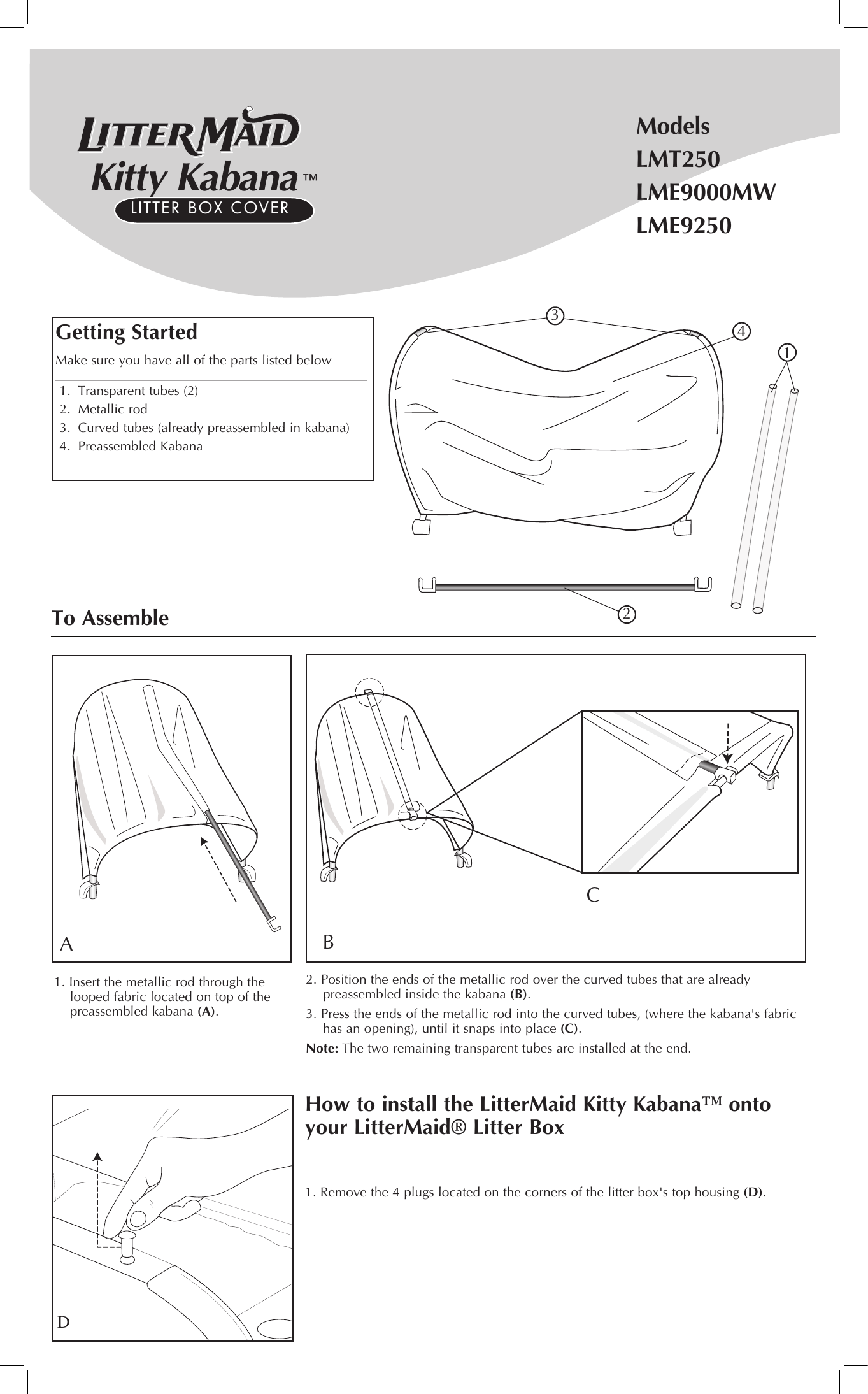 Littermaid elite manual sale