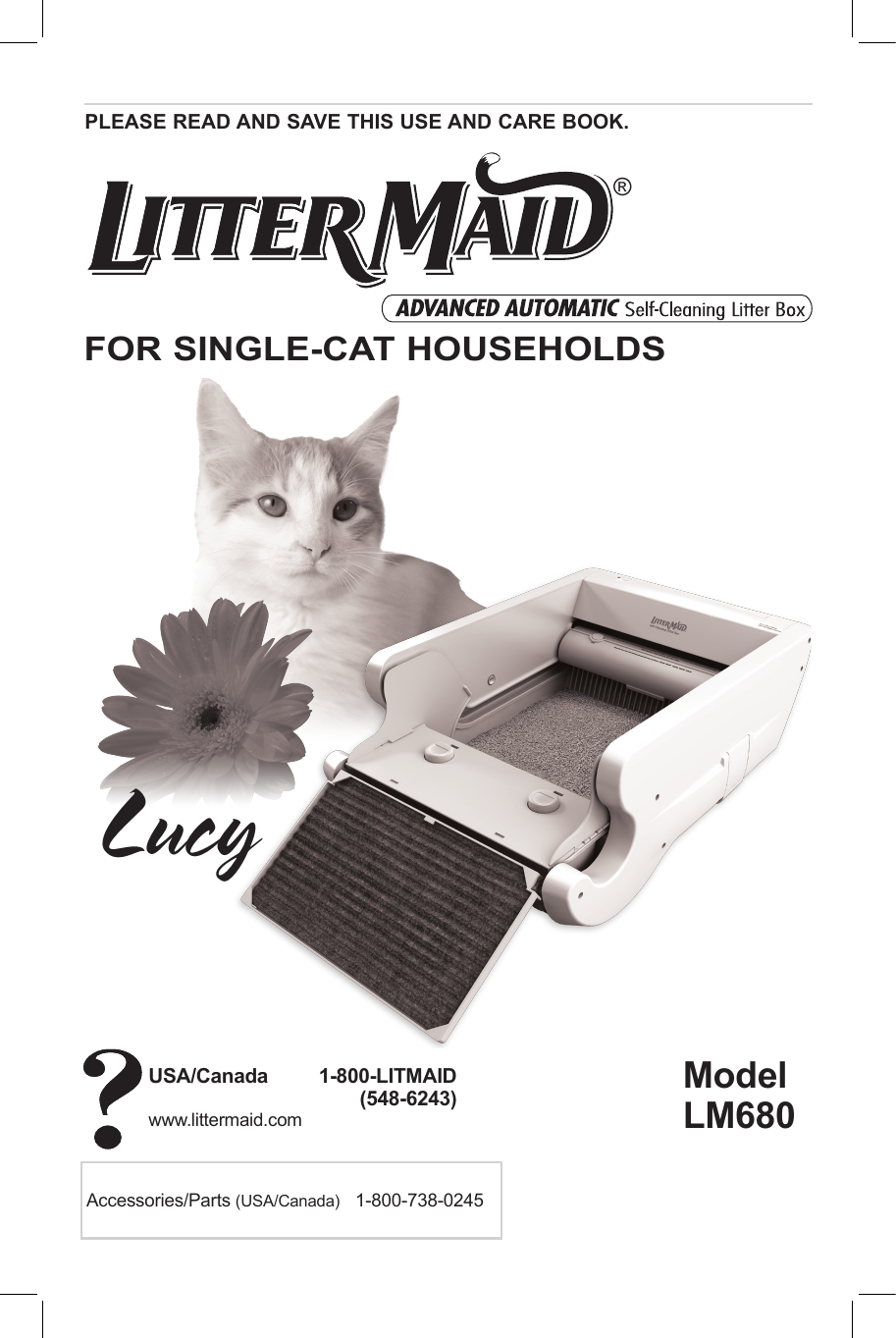 Page 1 of 9 - Applica Applica-Littermaid-Lm680-Users-Manual-  Applica-littermaid-lm680-users-manual