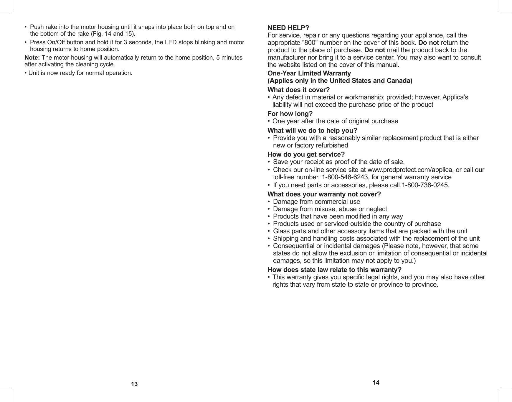 Page 8 of 9 - Applica Applica-Littermaid-Lm680-Users-Manual-  Applica-littermaid-lm680-users-manual
