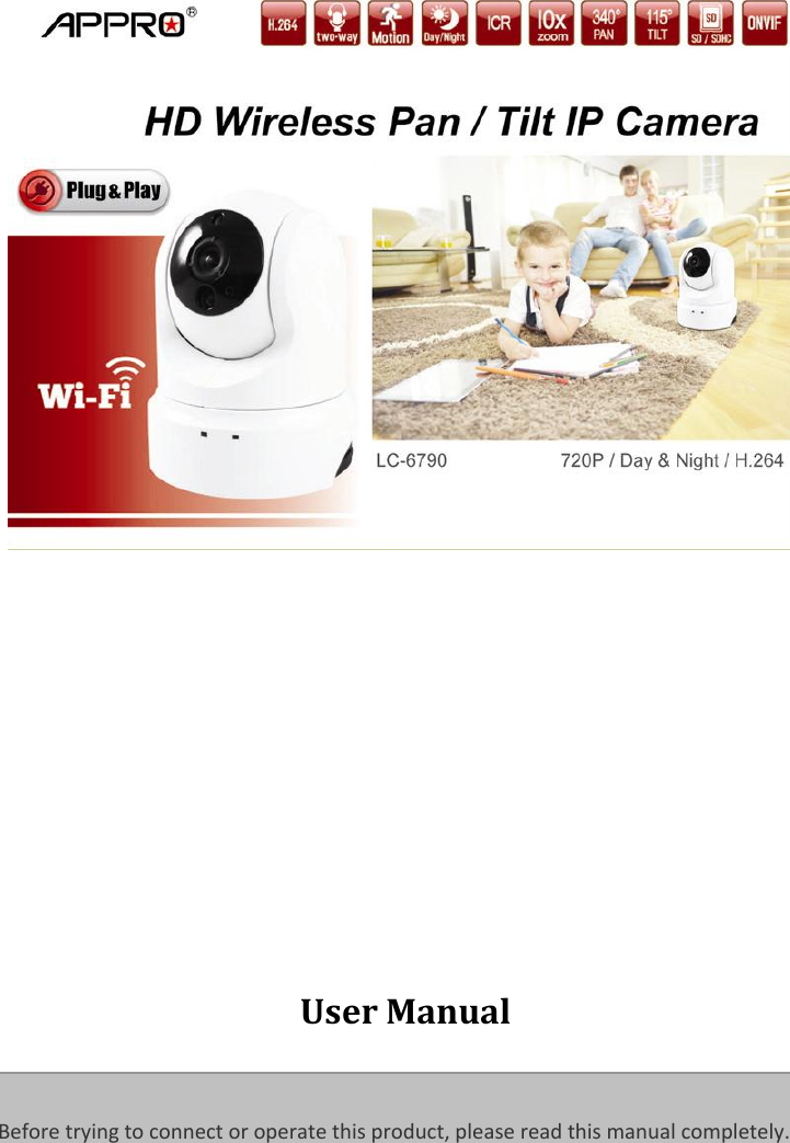 Page 1 of Appro Technology RF1 802.11bgn WLAN module User Manual 1