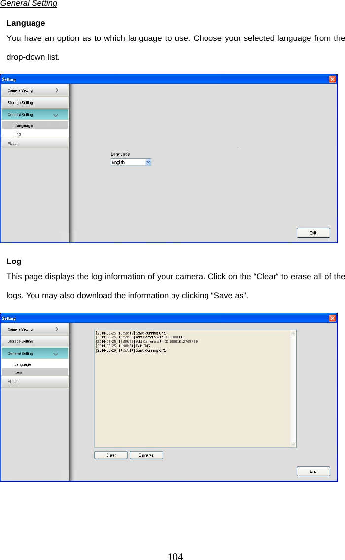 Page 105 of Appro Technology RF1 802.11bgn WLAN module User Manual 1