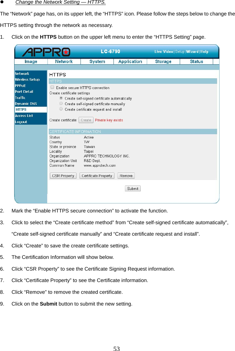 Page 54 of Appro Technology RF1 802.11bgn WLAN module User Manual 1
