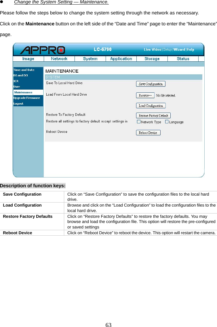Page 64 of Appro Technology RF1 802.11bgn WLAN module User Manual 1