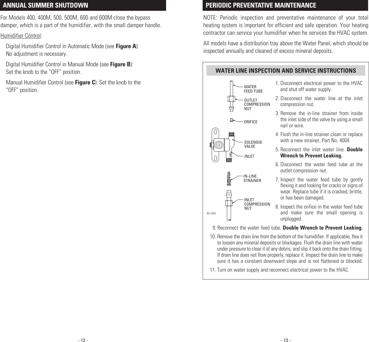 Page 8 of 11 - Aprilaire Aprilaire-500M-Users-Manual- 10008984A AA Humidifier Owners  Aprilaire-500m-users-manual